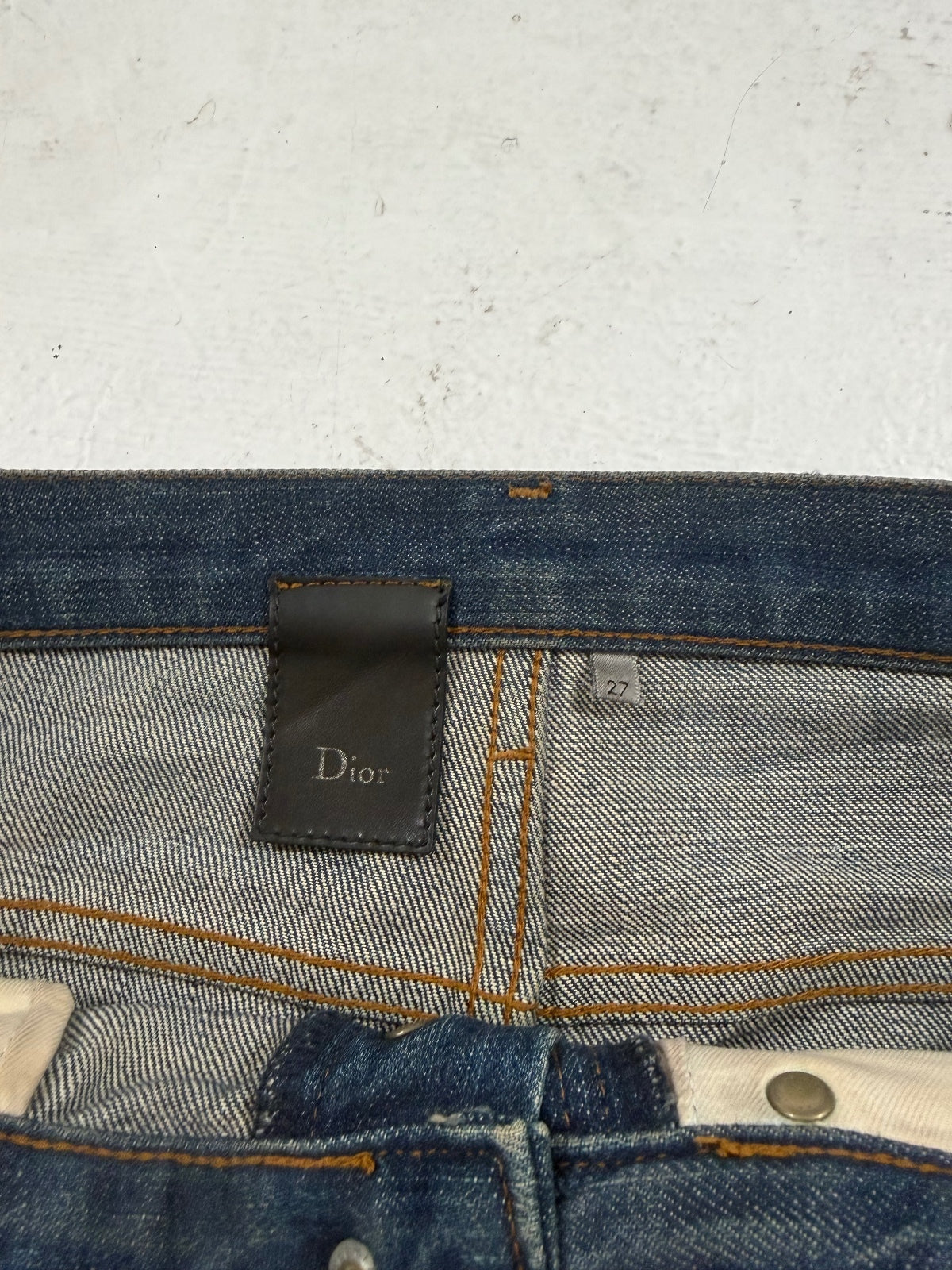 Dior Homme AW07 Clawmark Denim