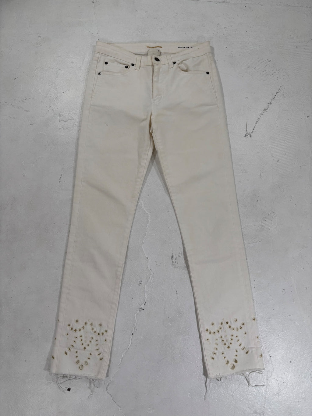 Saint Laurent Paris D05 "Table Cloth" Denim {{ color }} {{ brand }} {{ archive }} {{ season }} {{ year }} {{ hedi slimane }}