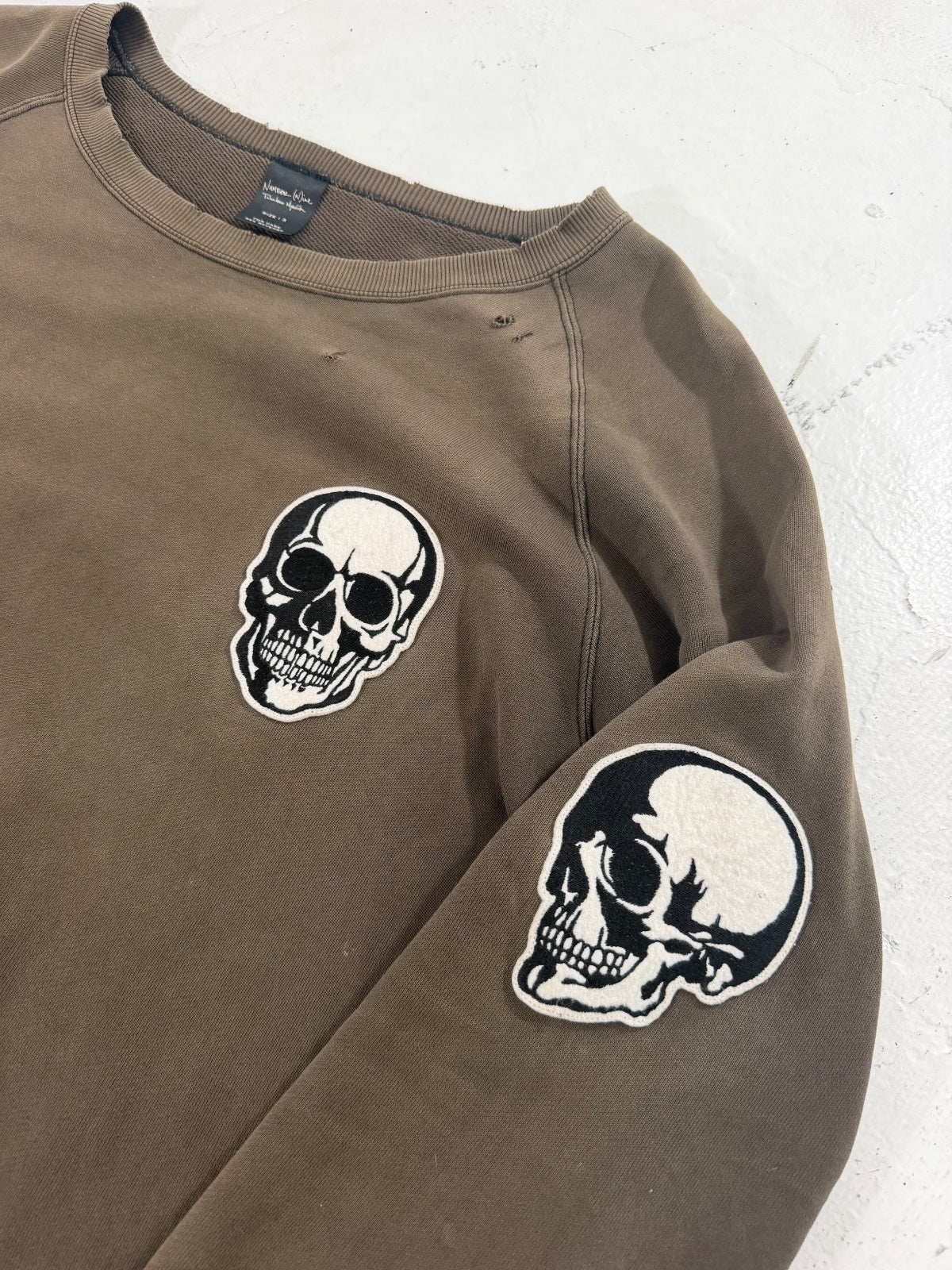 Number (N)ine Double Skull Crewneck