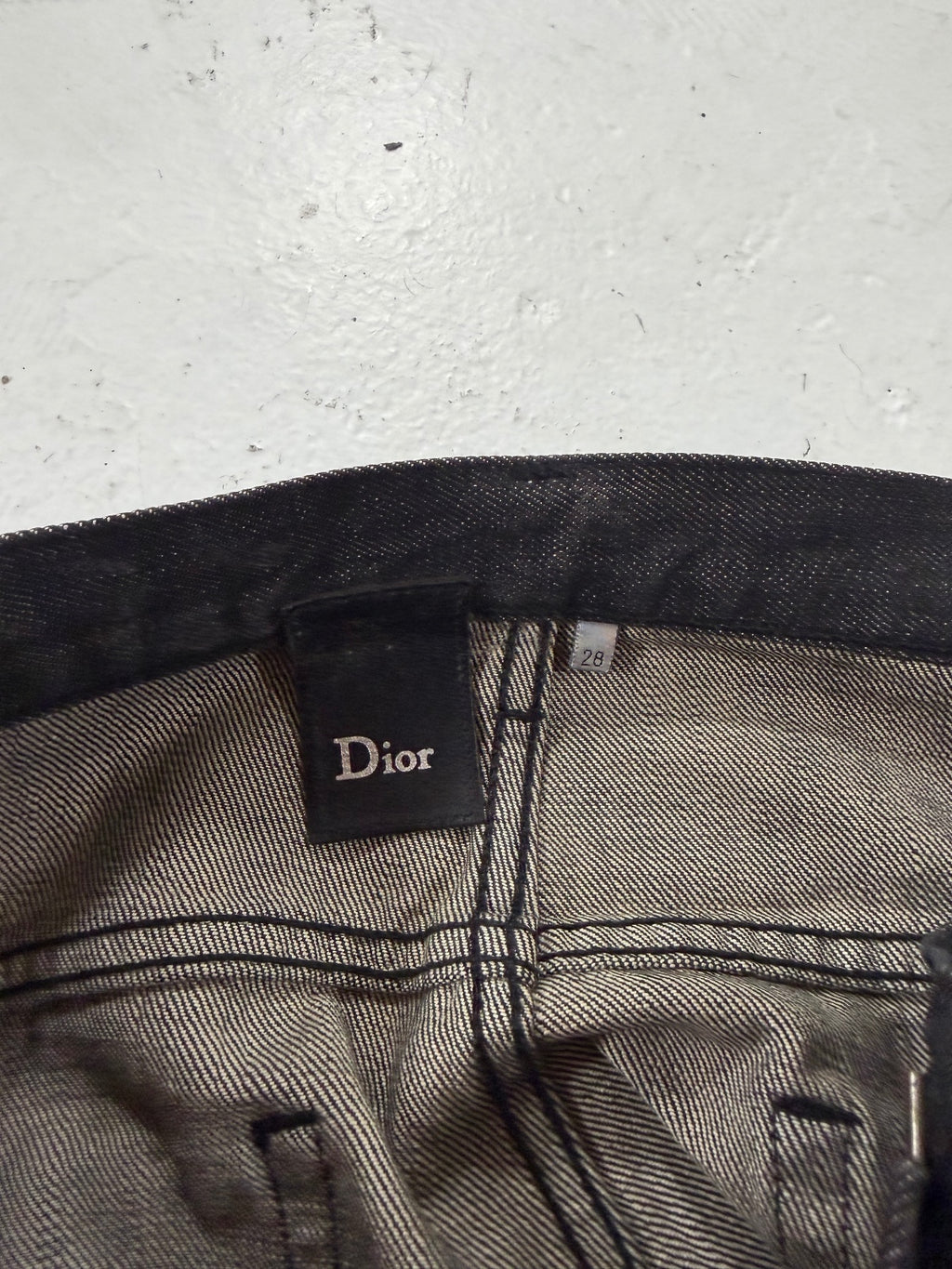 Dior Homme AW08 Luster Denim