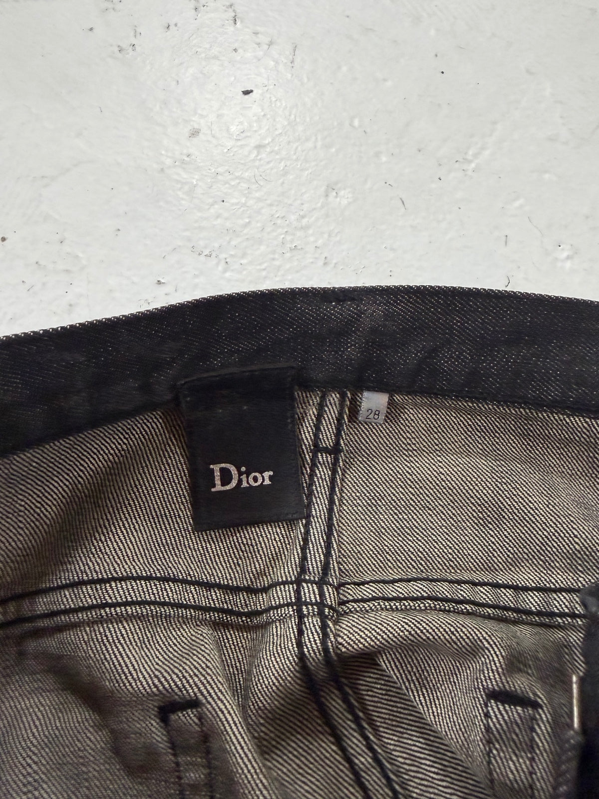 Dior Homme AW08 Luster Denim