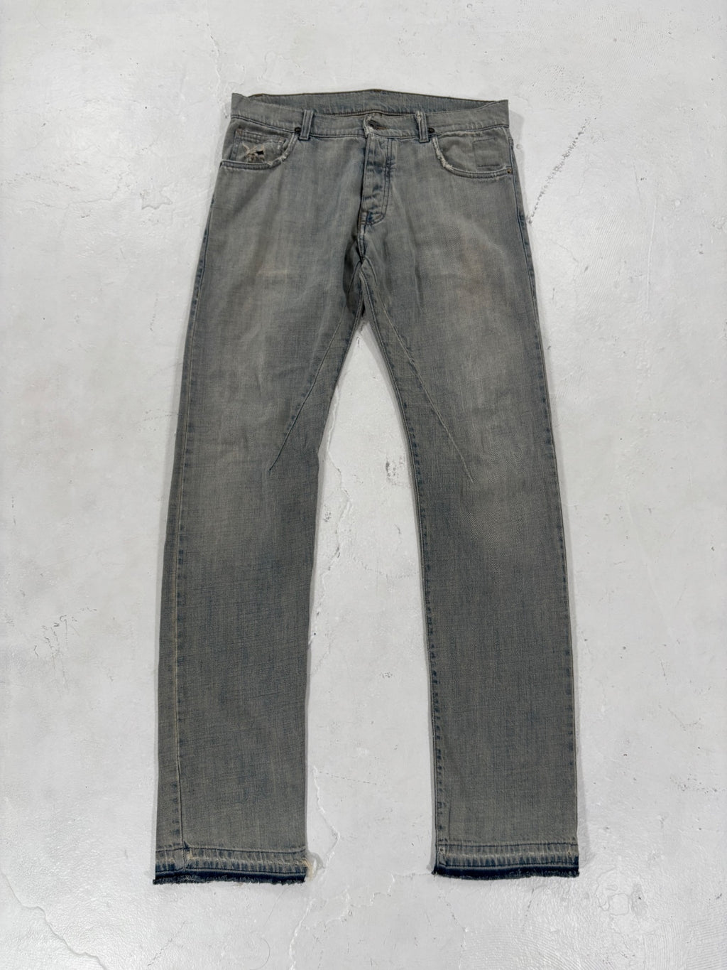 Rick Owens Dust Detroit Denim jeans {{ color }} {{ brand }} {{ archive }} {{ season }} {{ year }} {{ hedi slimane }}