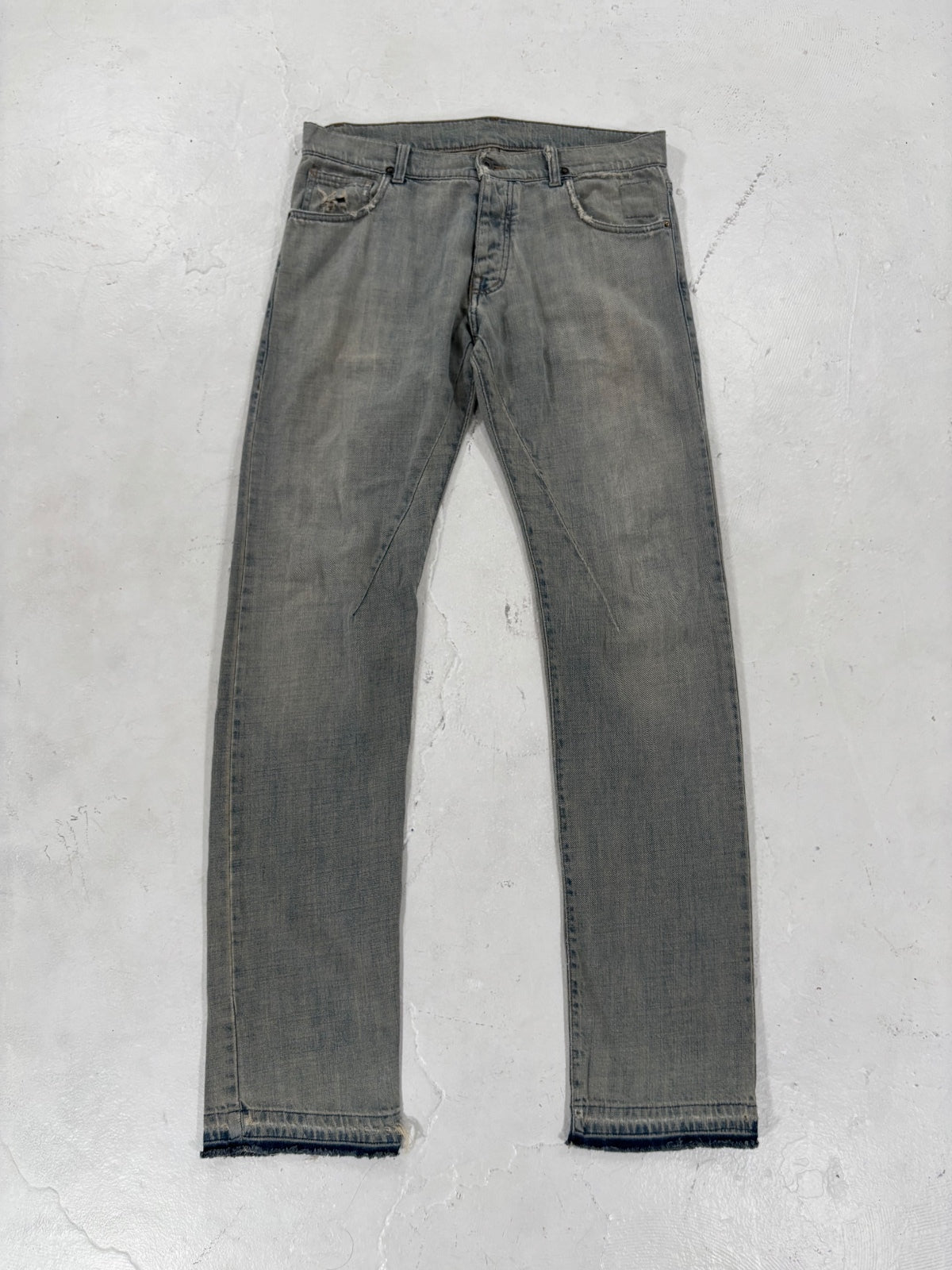 Rick Owens Dust Detroit Denim jeans {{ color }} {{ brand }} {{ archive }} {{ season }} {{ year }} {{ hedi slimane }}
