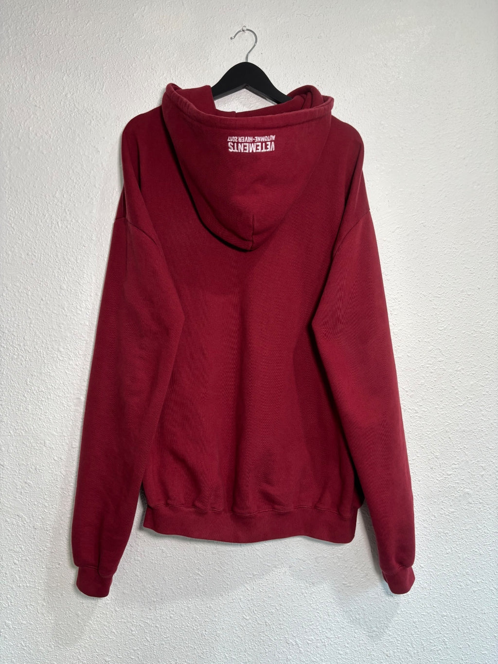 Vetements May The Bridges I Burn Light The Way Hoodie