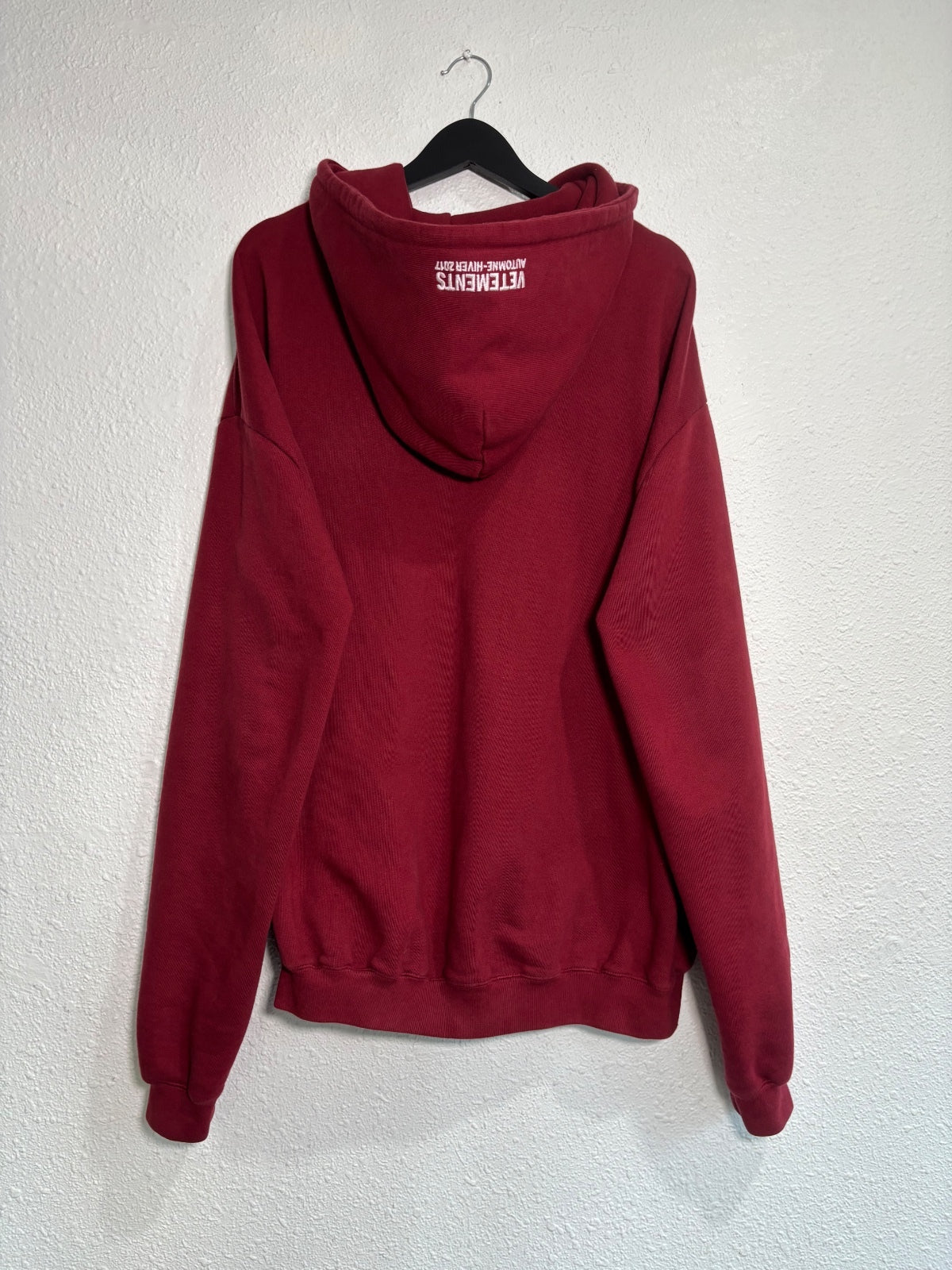 Vetements May The Bridges I Burn Light The Way Hoodie