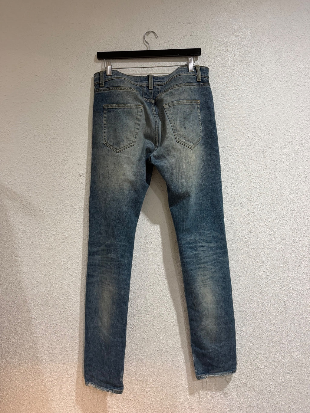 Saint Laurent Paris Distressed Biker Denim {{ color }} {{ brand }} {{ archive }} {{ season }} {{ year }} {{ hedi slimane }}