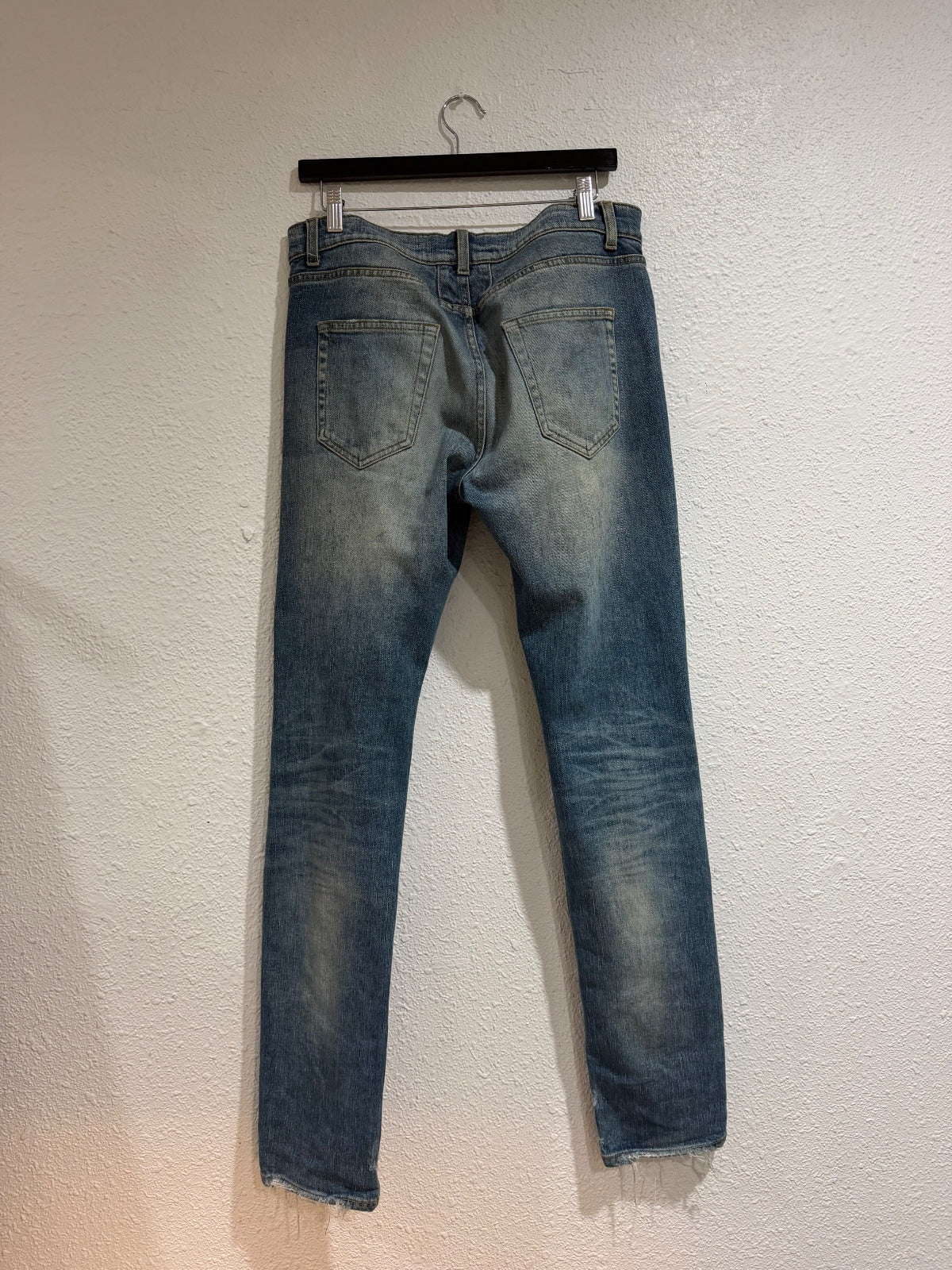 Saint Laurent Paris Distressed Biker Denim {{ color }} {{ brand }} {{ archive }} {{ season }} {{ year }} {{ hedi slimane }}