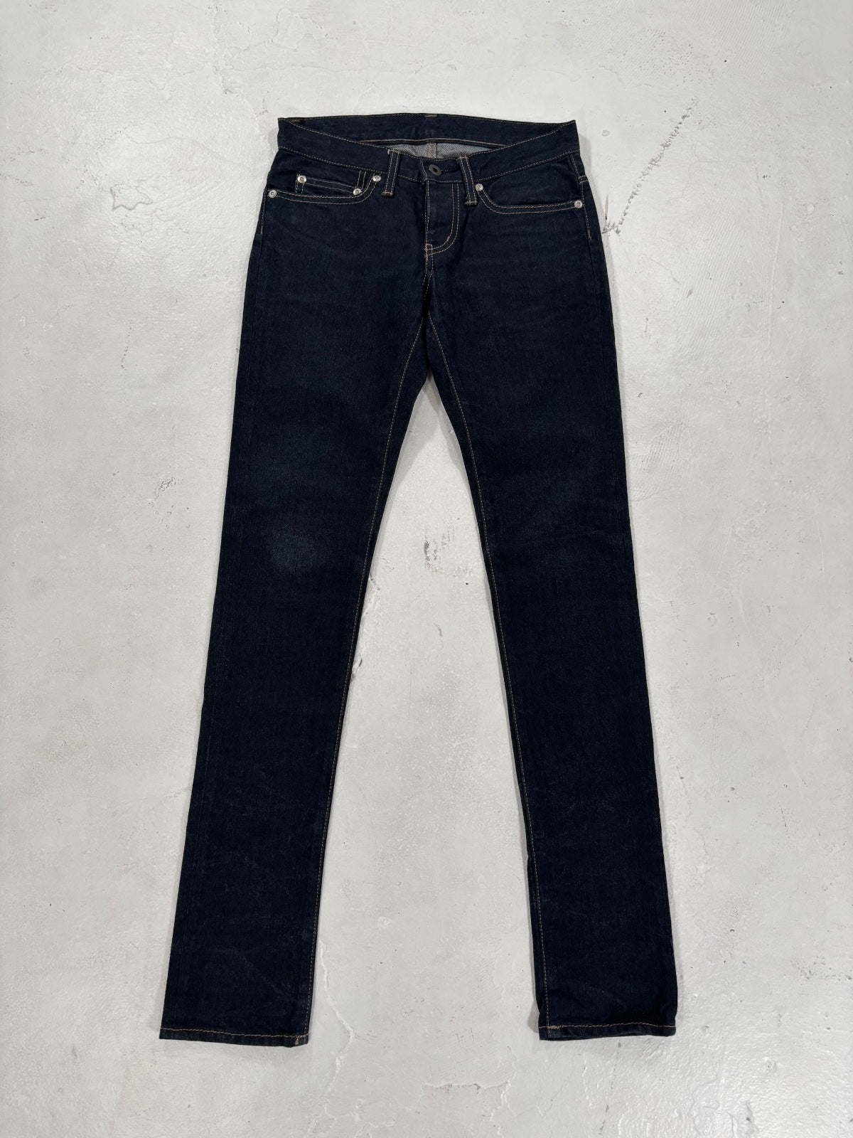 Hysteric Glamour Raw Dark Blue Denim {{ color }} {{ brand }} {{ archive }} {{ season }} {{ year }} {{ hedi slimane }}