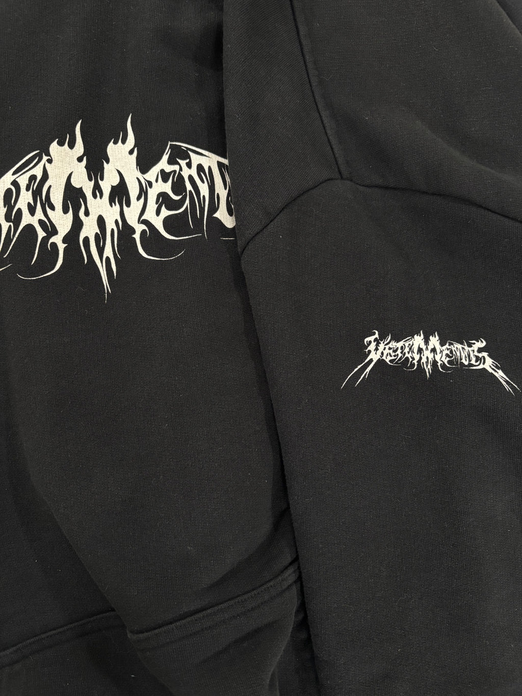 Vetements Total Fucking Darkness Hoodie