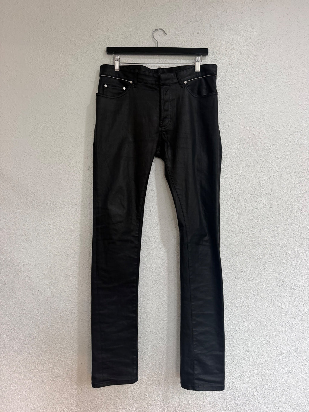 Balenciaga Coated Wax Denim {{ color }} {{ brand }} {{ archive }} {{ season }} {{ year }} {{ hedi slimane }}