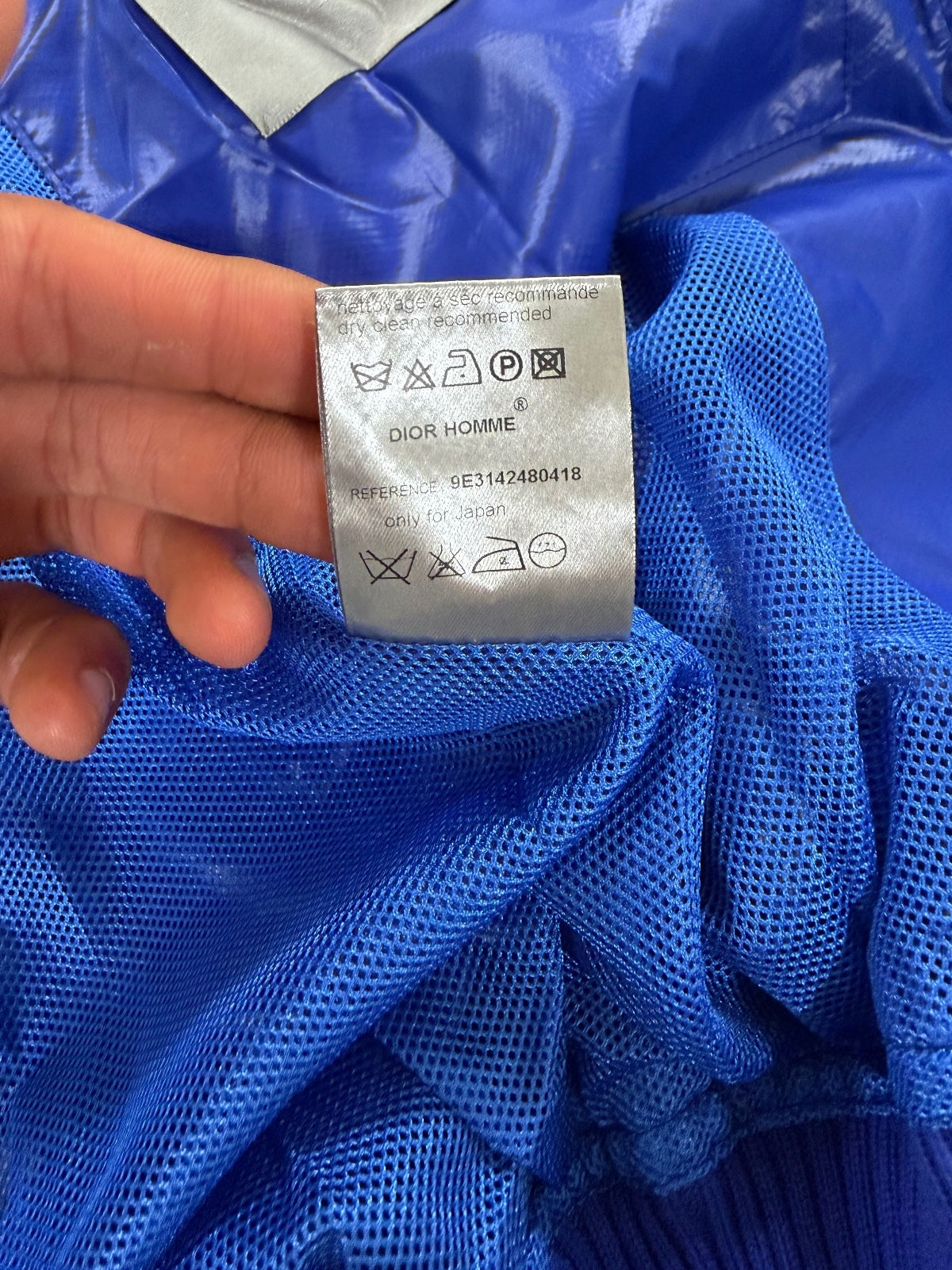 Dior Homme SS09 Windbreaker {{ color }} {{ brand }} {{ archive }} {{ season }} {{ year }} {{ hedi slimane }}