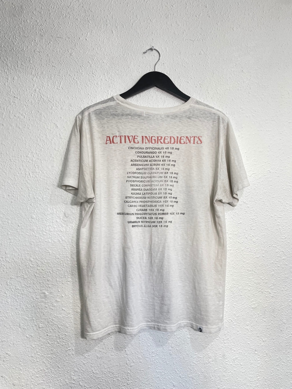 Hysteric Glamour Headache Medicine Tee {{ color }} {{ brand }} {{ archive }} {{ season }} {{ year }} {{ hedi slimane }}