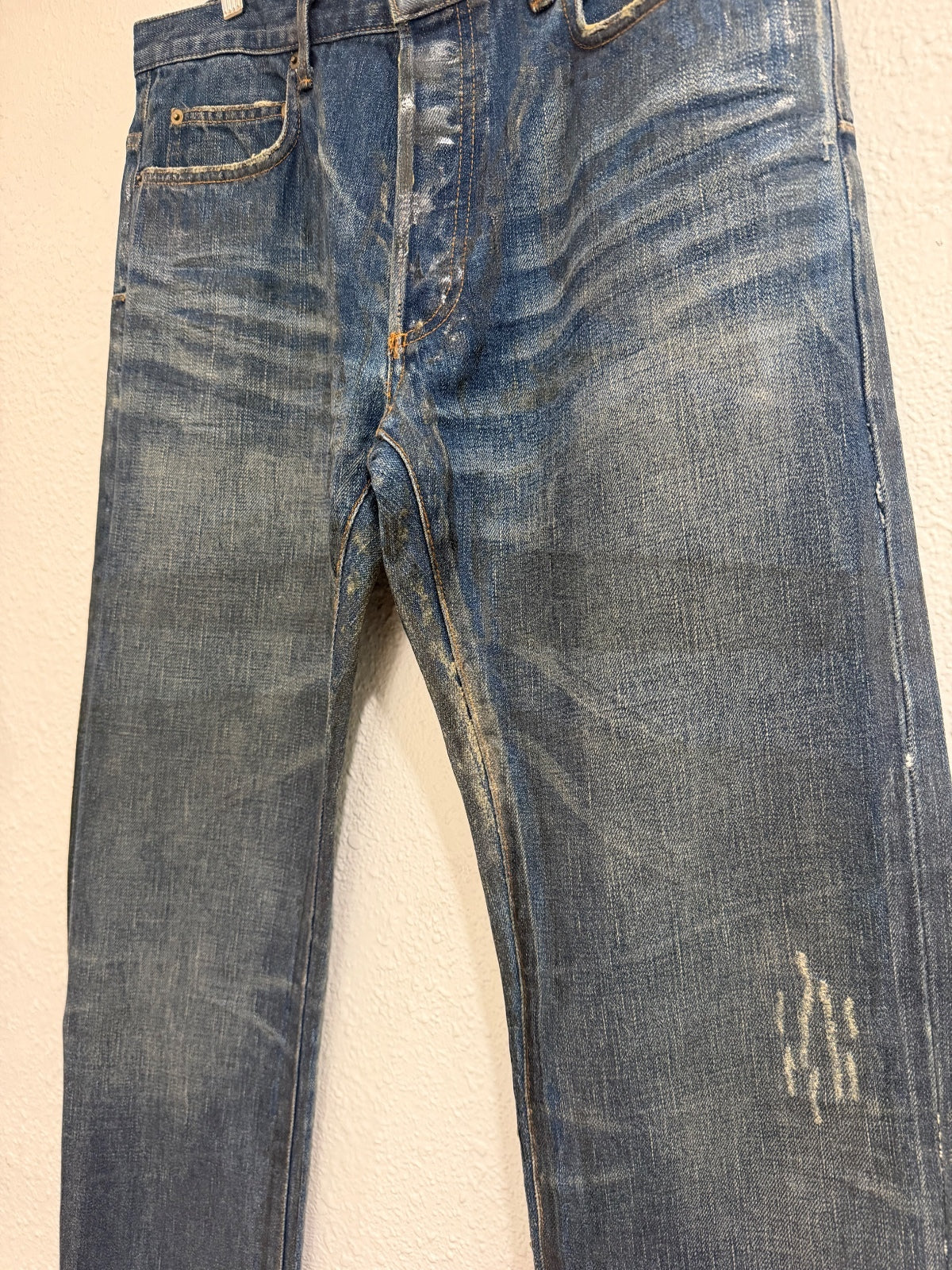Dior Homme AW04 Luster Denim {{ color }} {{ brand }} {{ archive }} {{ season }} {{ year }} {{ hedi slimane }}