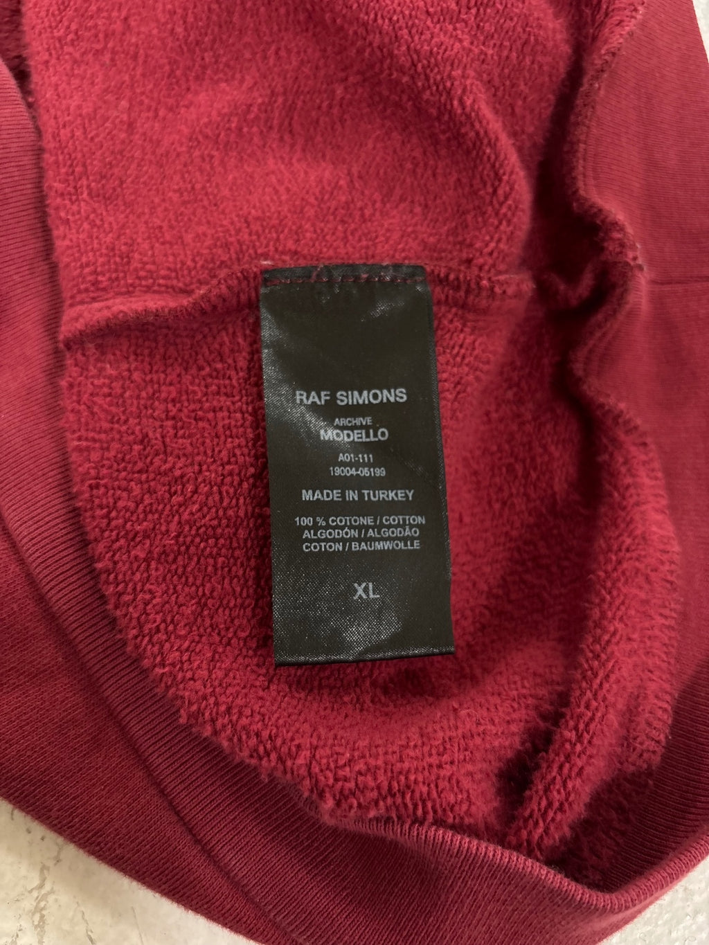 Raf Simons Virgina Creeper Redux Raglan Crewneck