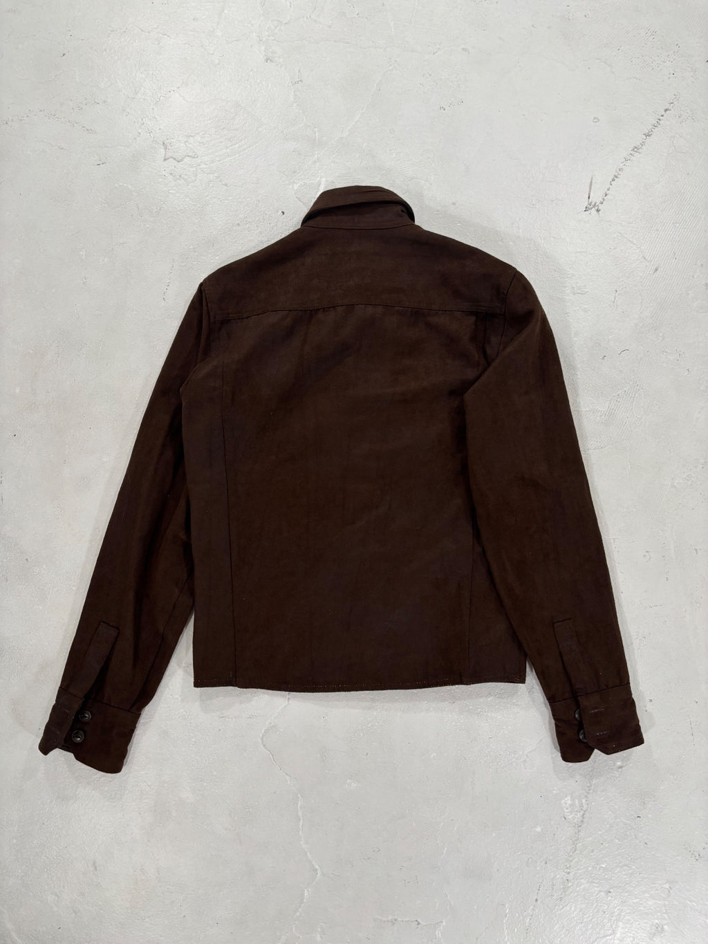 Tornado Mart Suede Button Up {{ color }} {{ brand }} {{ archive }} {{ season }} {{ year }} {{ hedi slimane }}