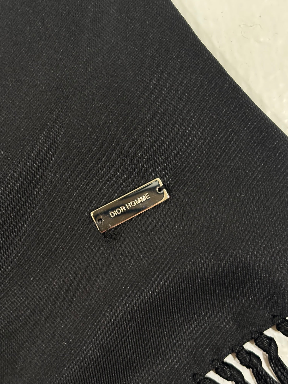 Dior homme Fringe Scarf
