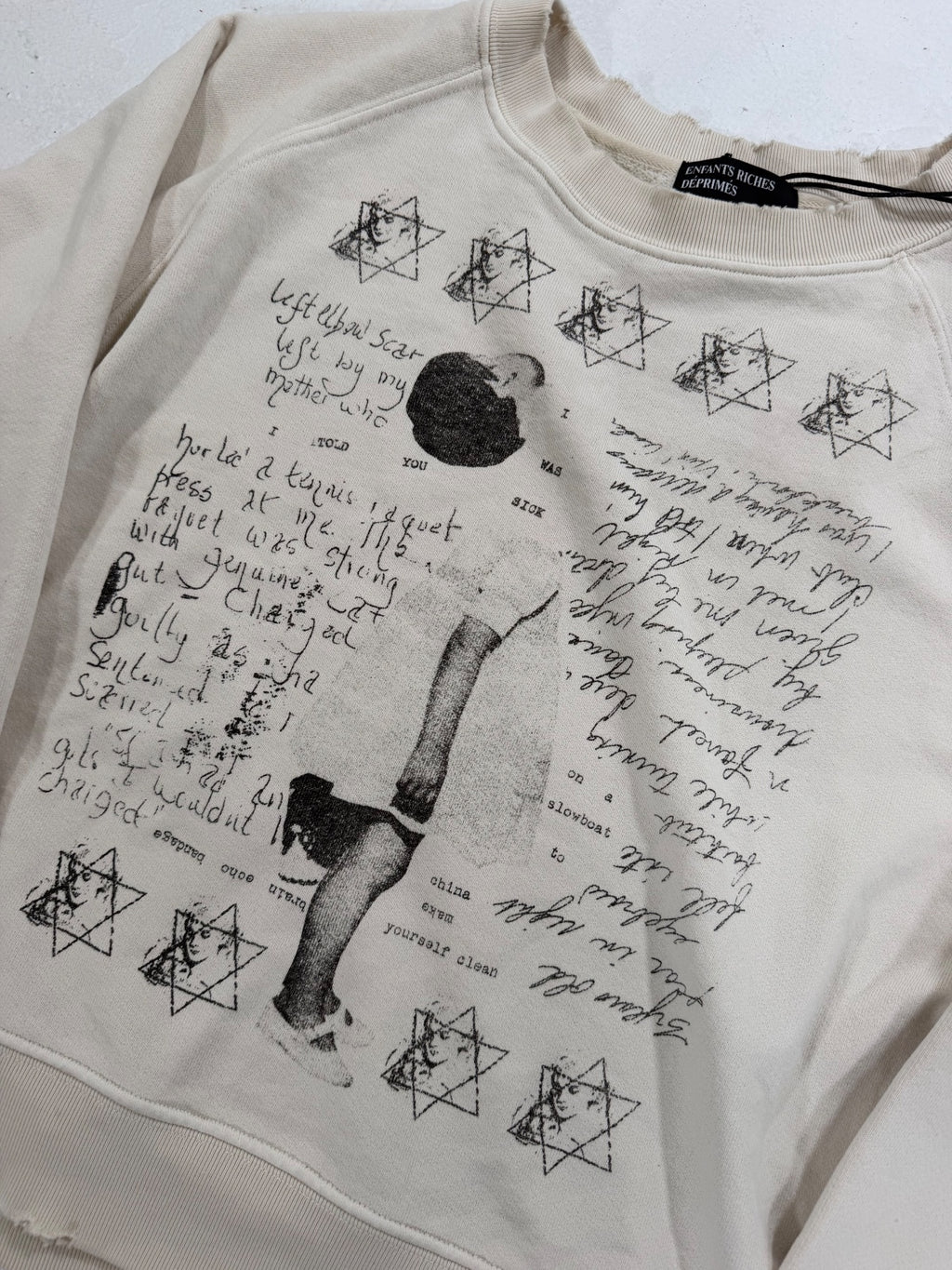 Enfants Riches Déprimés "Seesaw" Crewneck {{ color }} {{ brand }} {{ archive }} {{ season }} {{ year }} {{ hedi slimane }}