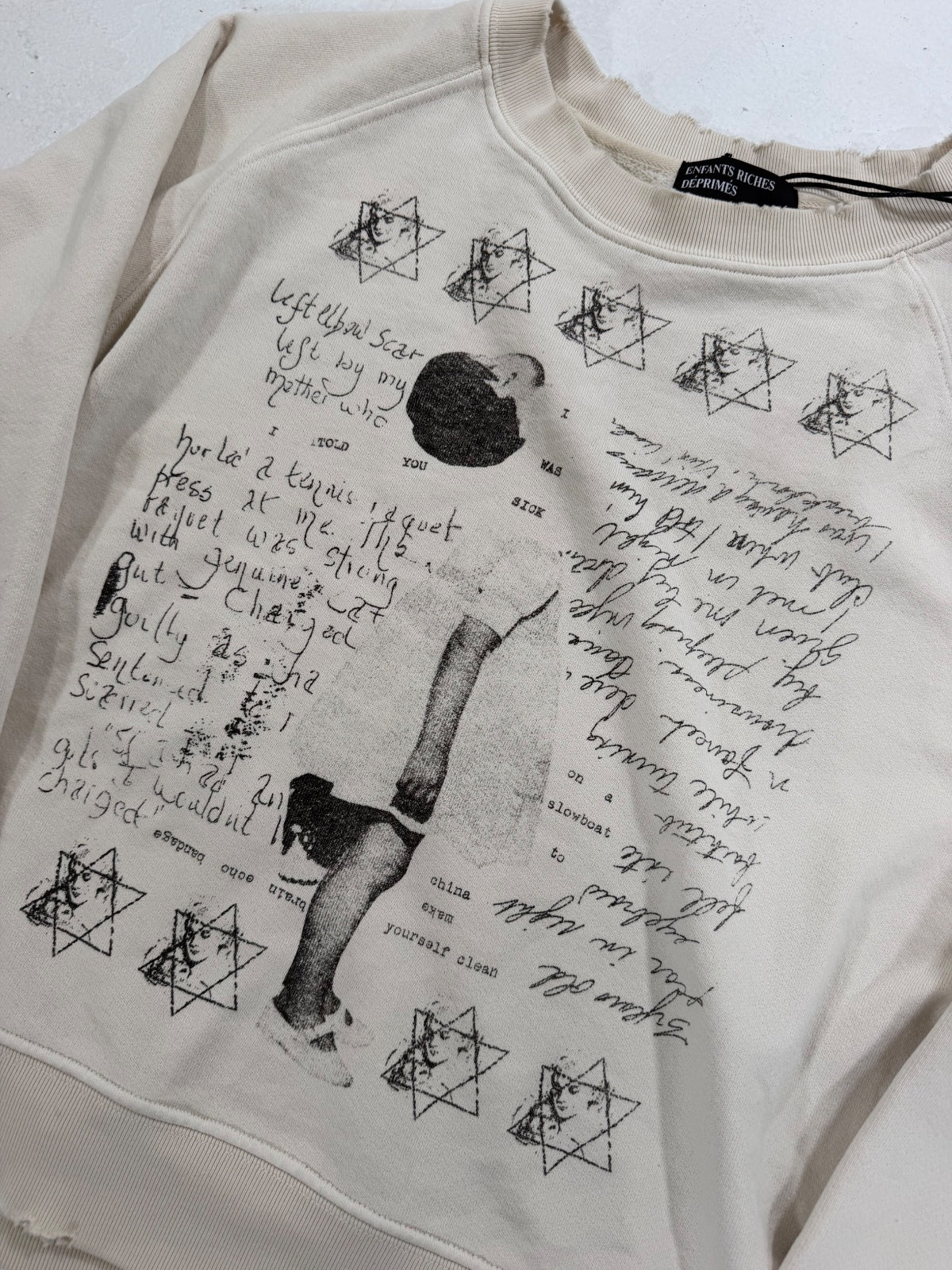 Enfants Riches Déprimés "Seesaw" Crewneck {{ color }} {{ brand }} {{ archive }} {{ season }} {{ year }} {{ hedi slimane }}