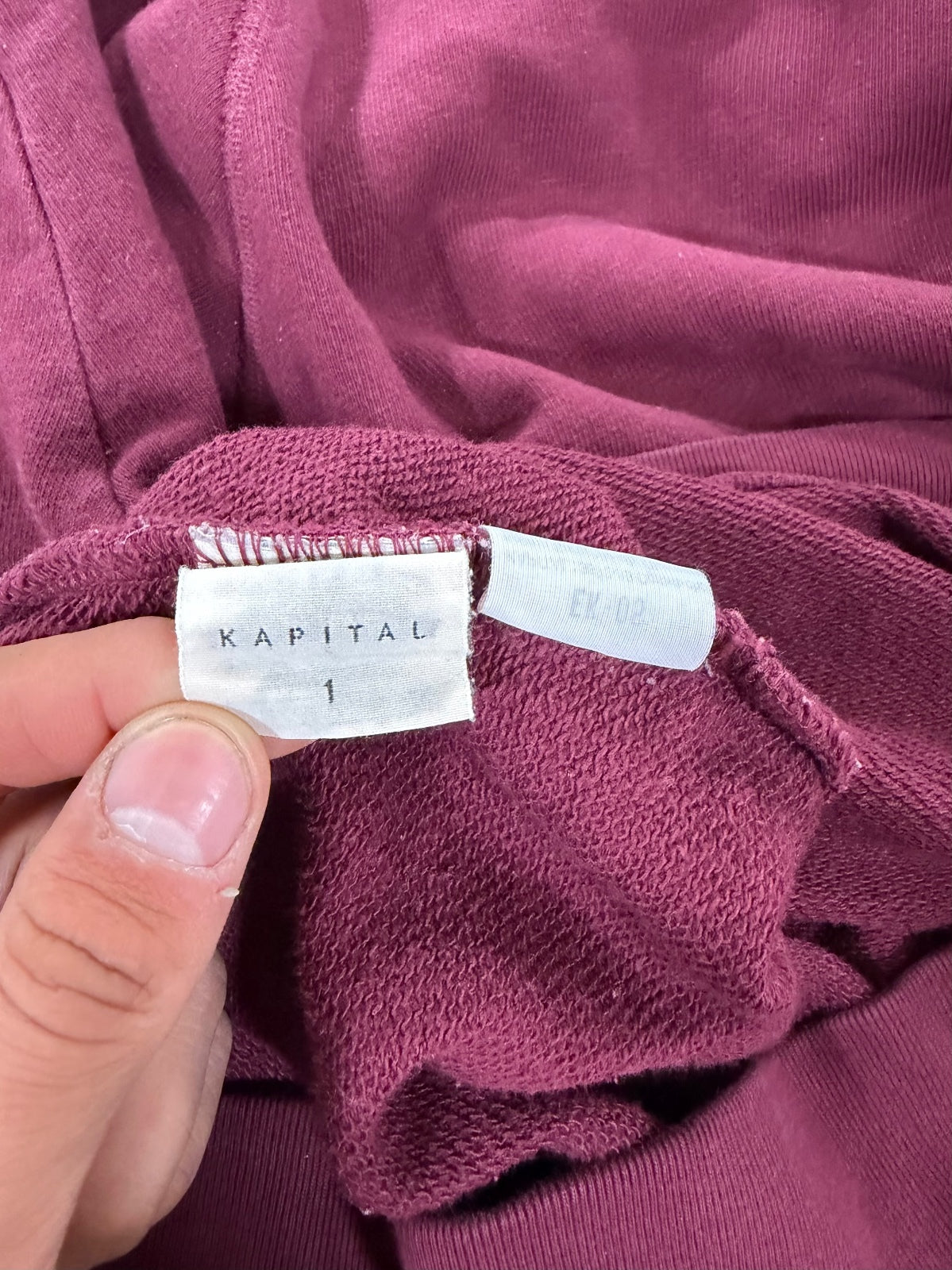 Kapital Red "SURF" Hoodie