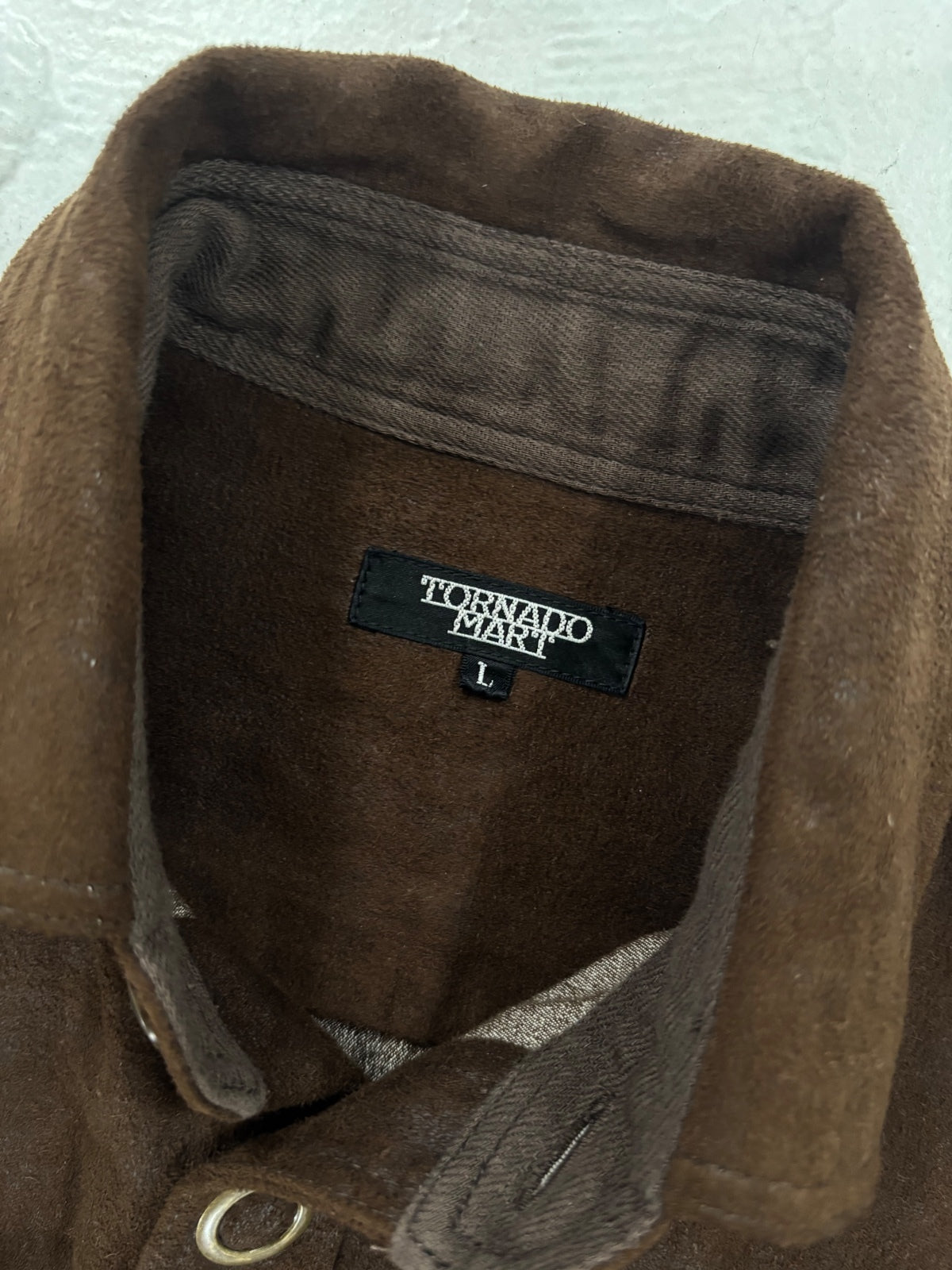 Tornado Mart Suede Button Up {{ color }} {{ brand }} {{ archive }} {{ season }} {{ year }} {{ hedi slimane }}