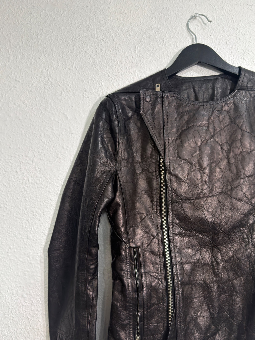 Rick Owen ss14 “you hit me with a flower” deerskin jacket