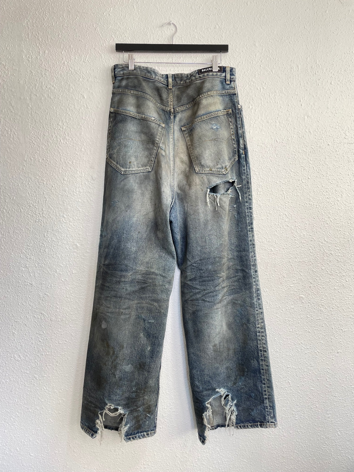 Balenciaga Mud Wash Denim {{ color }} {{ brand }} {{ archive }} {{ season }} {{ year }} {{ hedi slimane }}