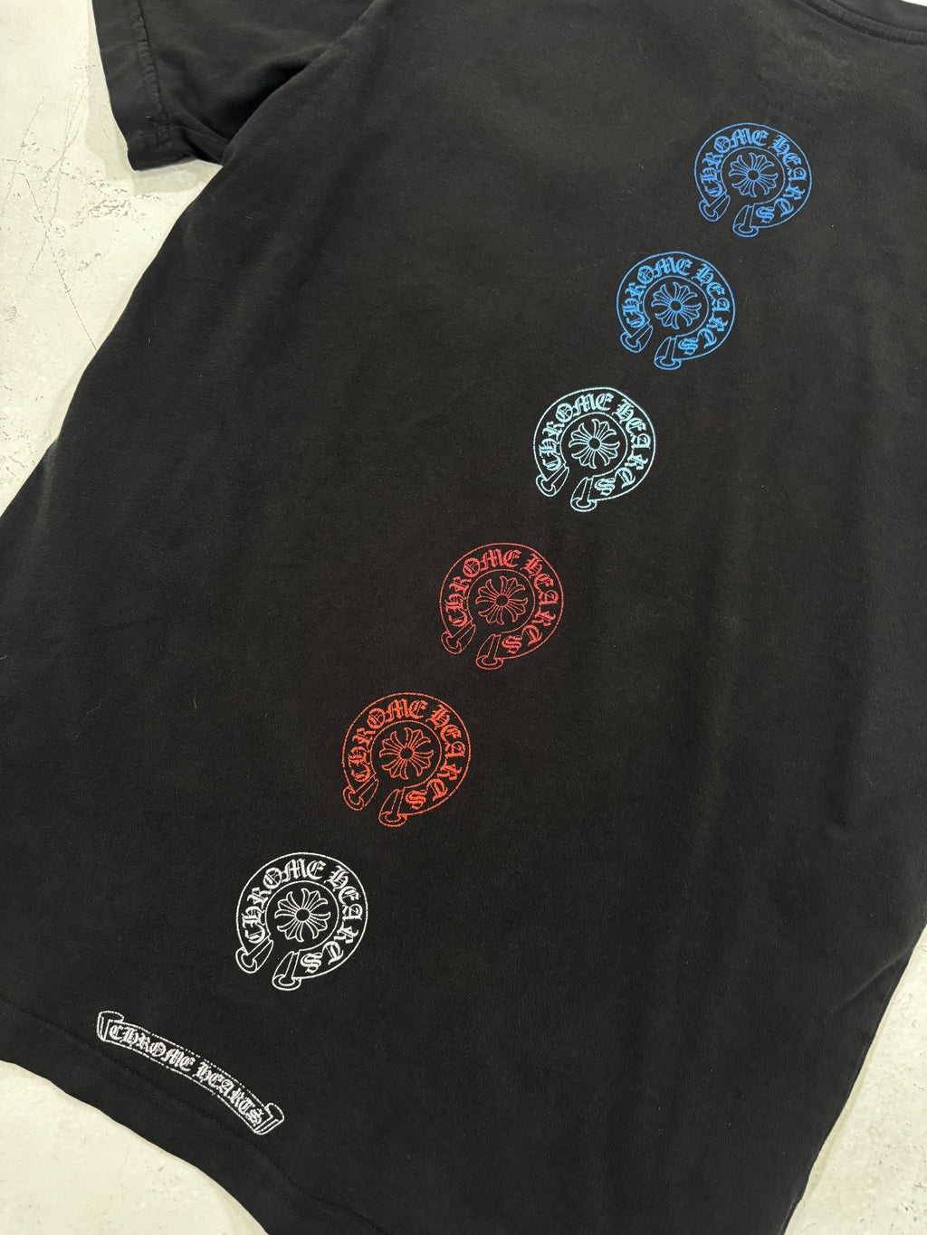 Thrashed Chrome Hearts T-Shirt {{ color }} {{ brand }} {{ archive }} {{ season }} {{ year }} {{ hedi slimane }}