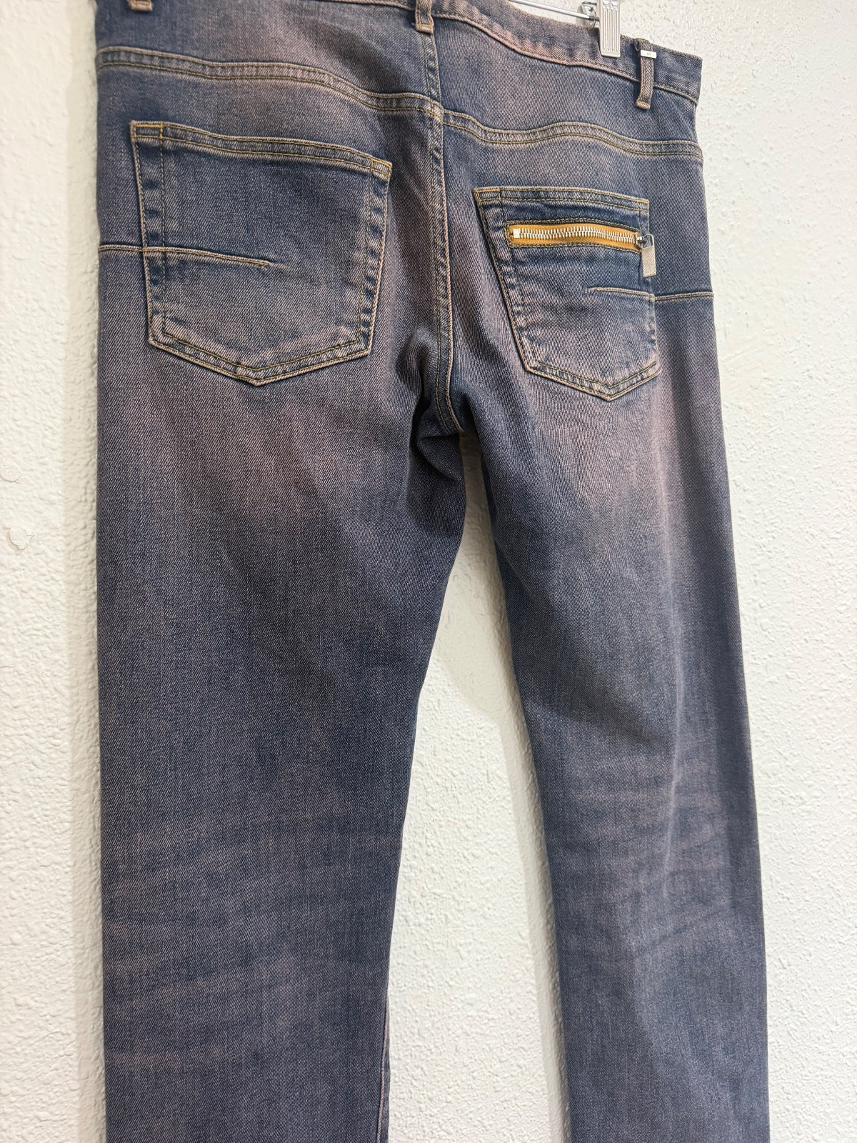Dior Homme KVA Rust Zipper Denim {{ color }} {{ brand }} {{ archive }} {{ season }} {{ year }} {{ hedi slimane }}