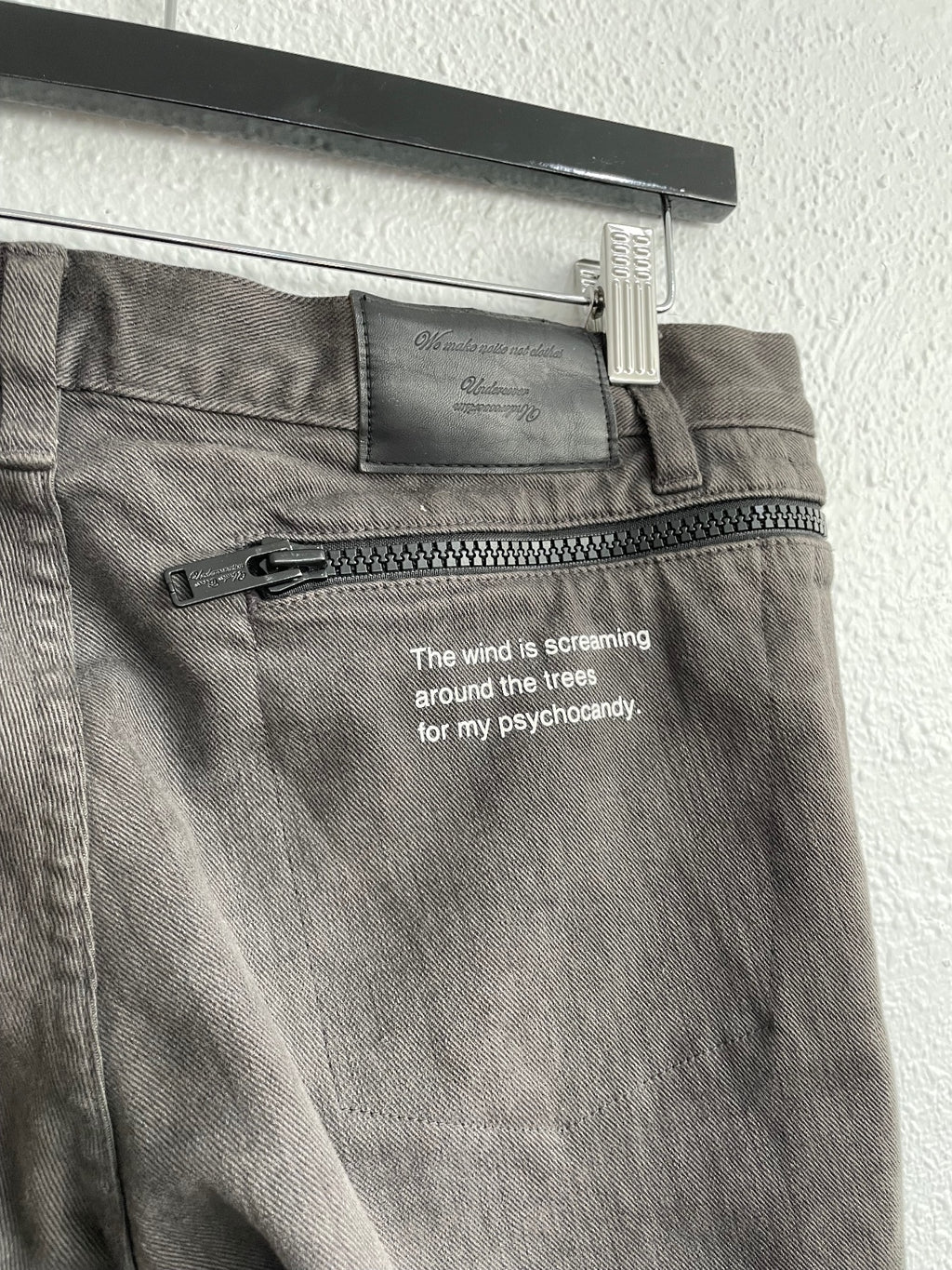 Undercover "Screaming" Pants {{ color }} {{ brand }} {{ archive }} {{ season }} {{ year }} {{ hedi slimane }}