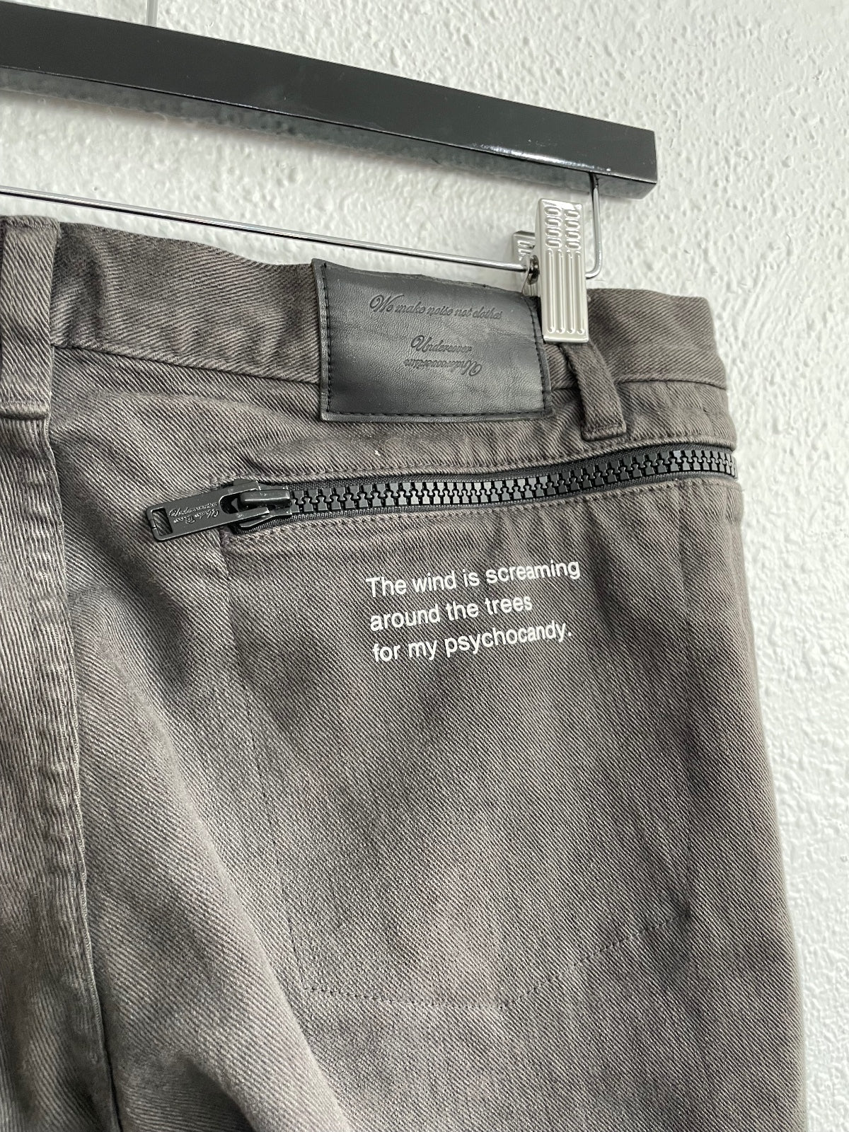 Undercover "Screaming" Pants {{ color }} {{ brand }} {{ archive }} {{ season }} {{ year }} {{ hedi slimane }}