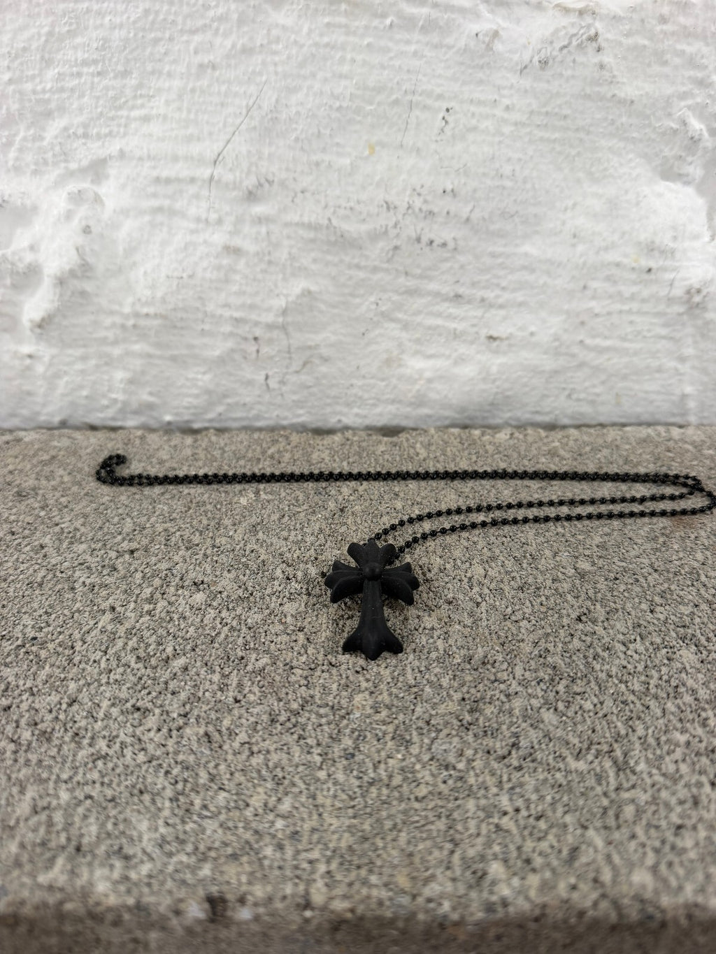 Chrome Hearts Silicone Cross Necklace