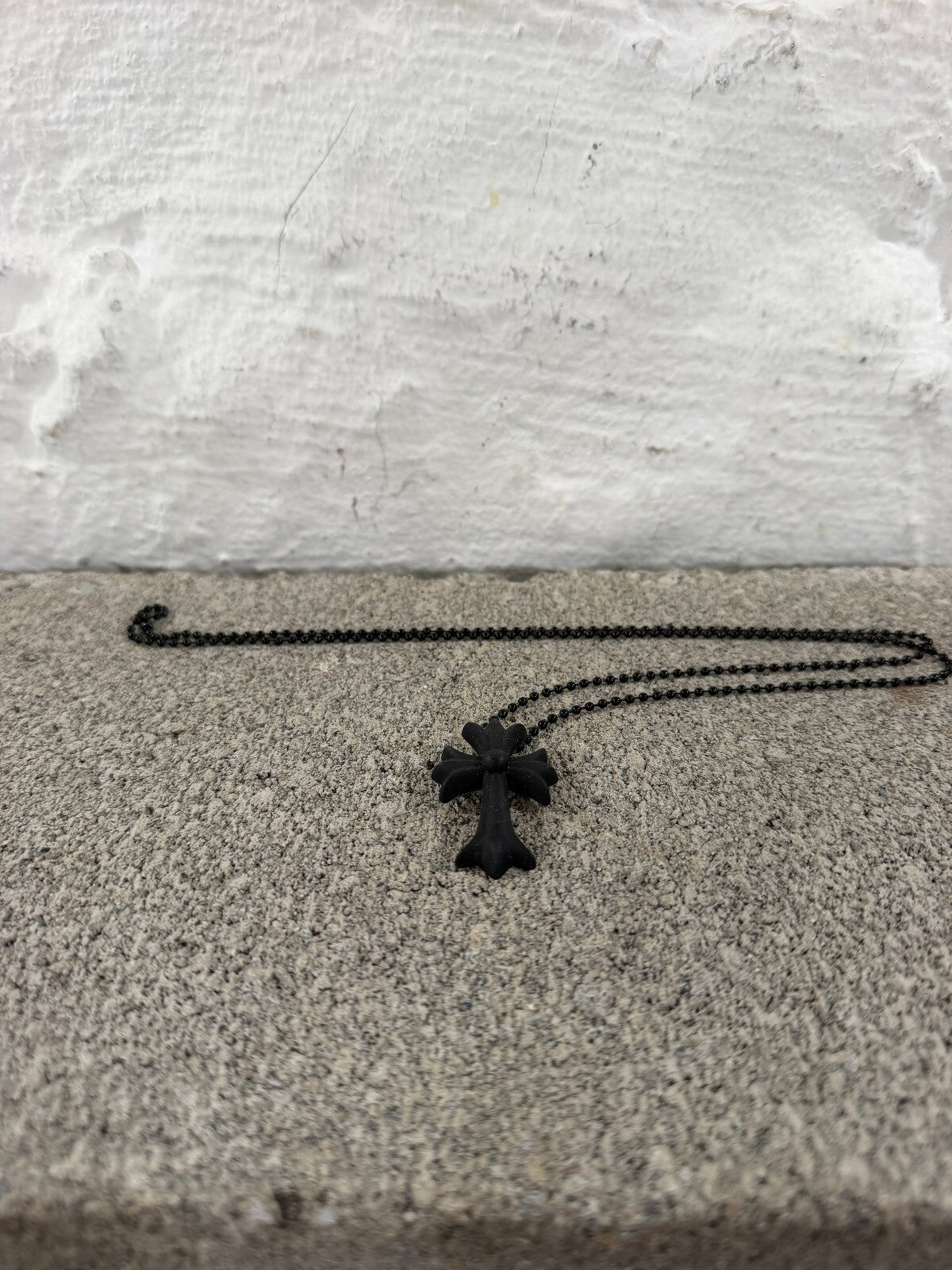 Chrome Hearts Silicone Cross Necklace