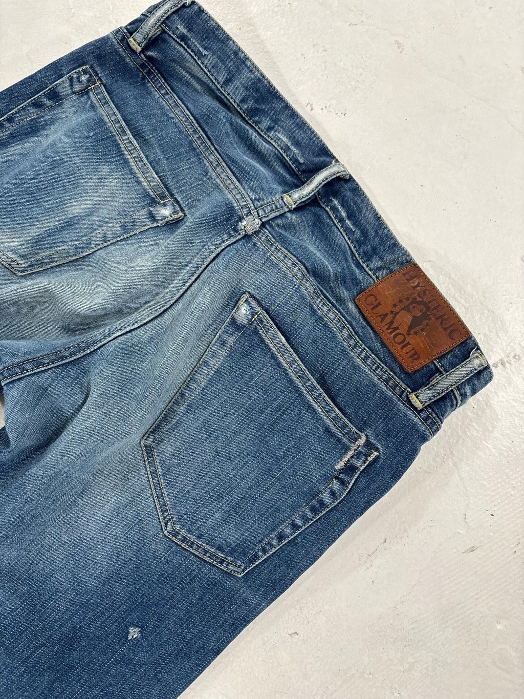 Hysteric Glamour Music Note Studded Denim {{ color }} {{ brand }} {{ archive }} {{ season }} {{ year }} {{ hedi slimane }}