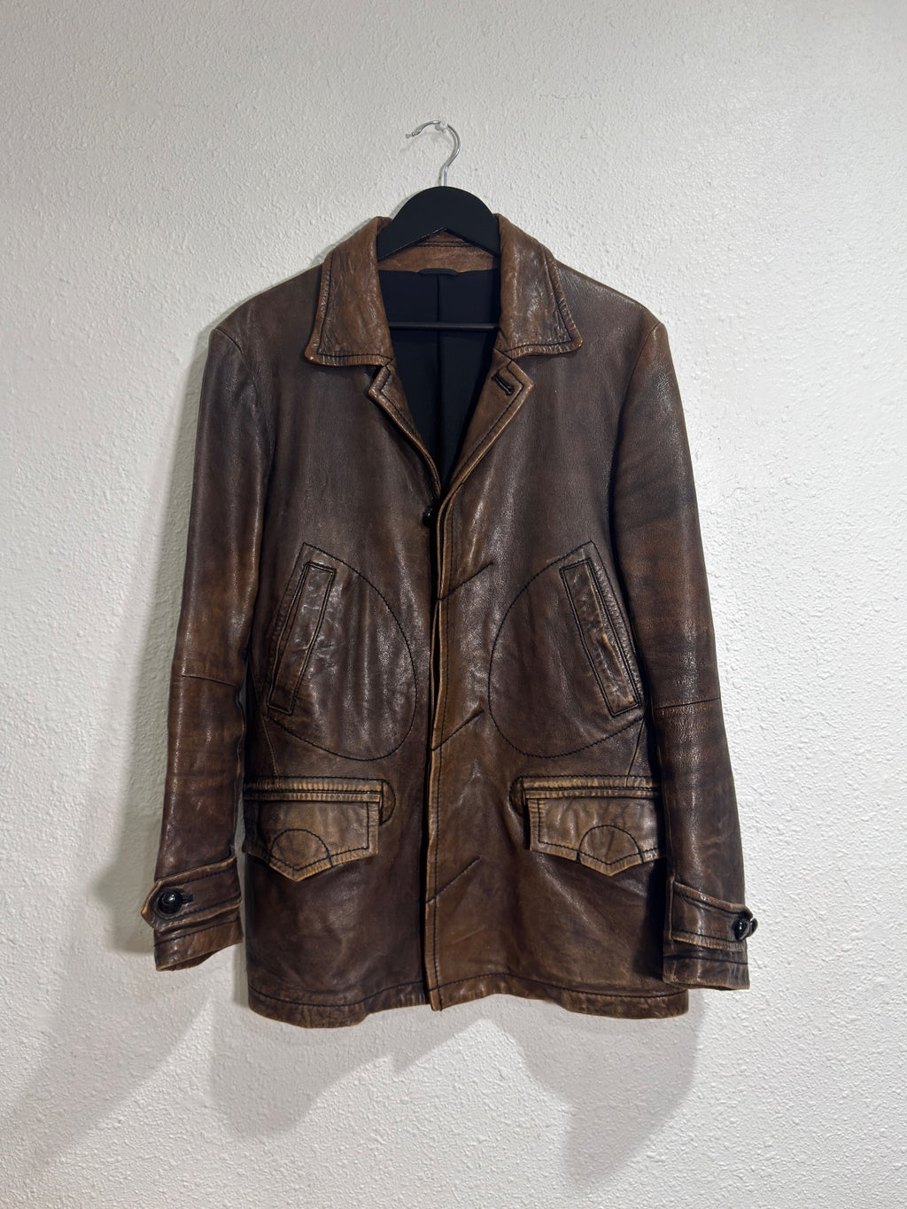 Number (N)ine Aw08 "My Own Private Portland" Lambskin Trench {{ color }} {{ brand }} {{ archive }} {{ season }} {{ year }} {{ hedi slimane }}