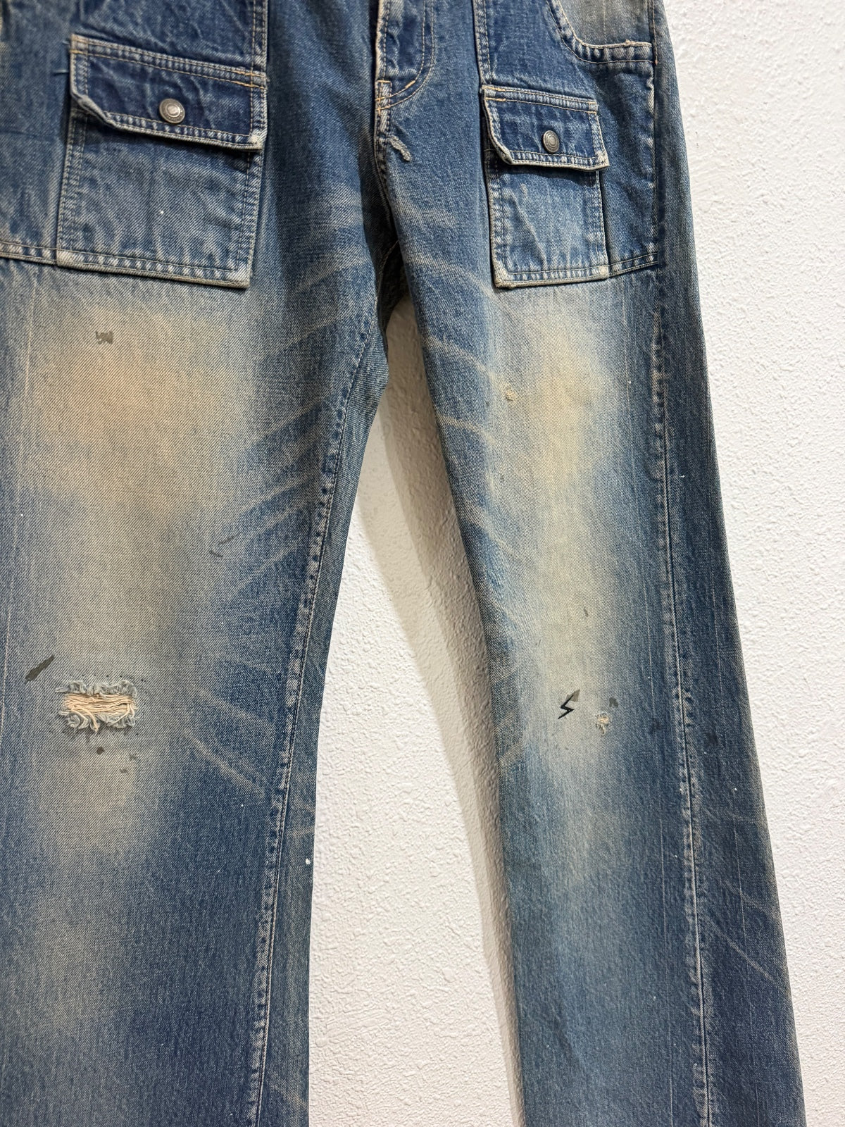 Undercover Klaus Cargo Denim {{ color }} {{ brand }} {{ archive }} {{ season }} {{ year }} {{ hedi slimane }}