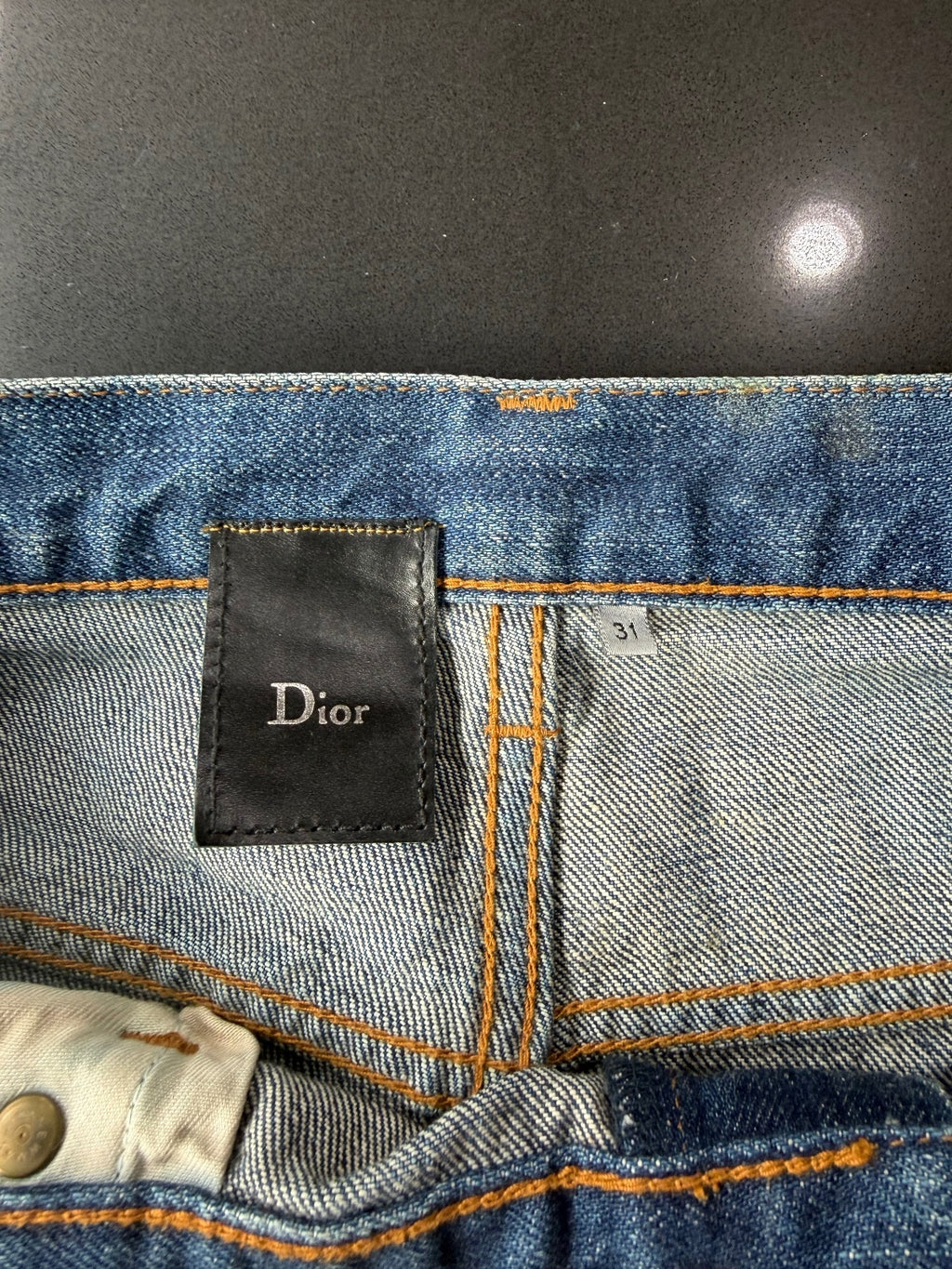 Dior Homme AW04 Luster Denim {{ color }} {{ brand }} {{ archive }} {{ season }} {{ year }} {{ hedi slimane }}