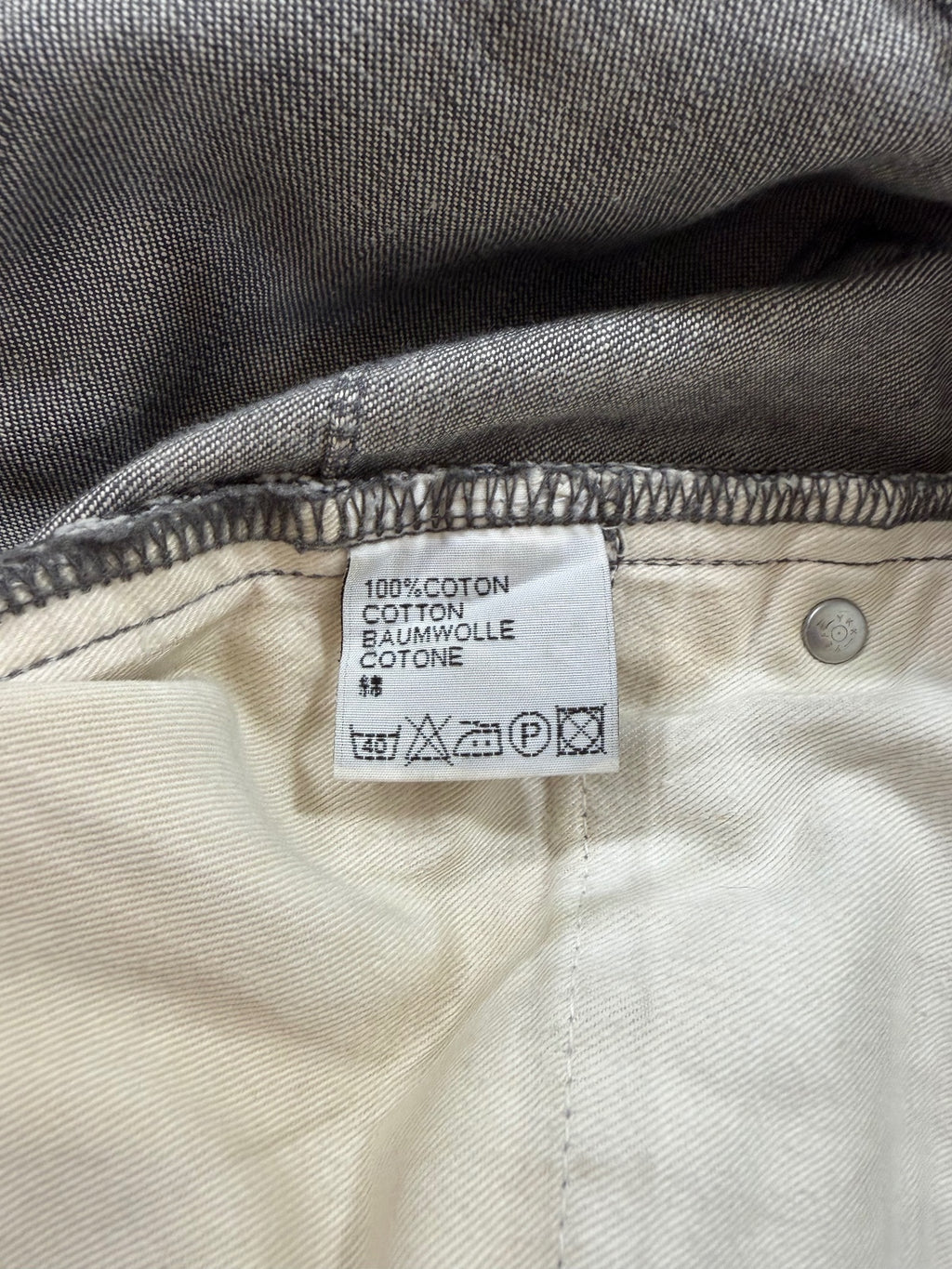 Dior Homme Hedi Era Gray Wash Denim