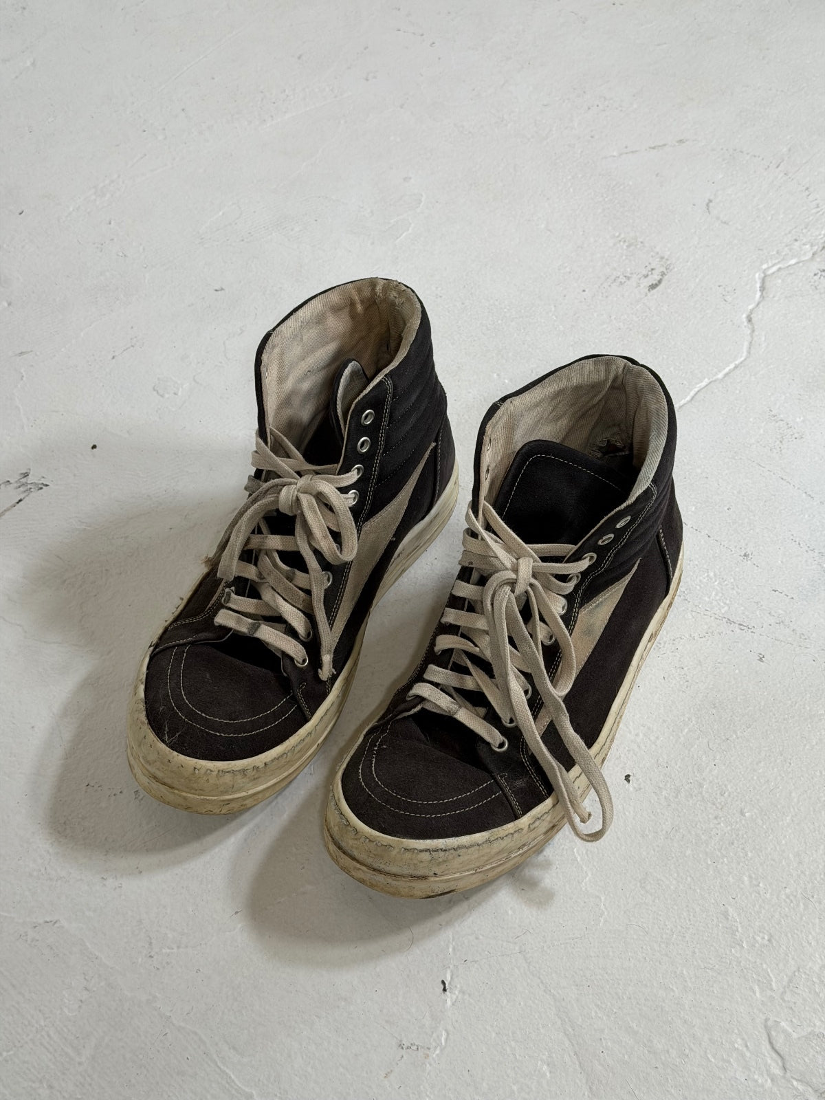 Rick Owens Brown Vans {{ color }} {{ brand }} {{ archive }} {{ season }} {{ year }} {{ hedi slimane }}