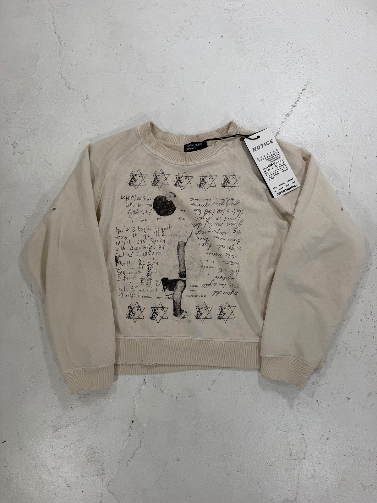 Enfants Riches Déprimés "Seesaw" Crewneck {{ color }} {{ brand }} {{ archive }} {{ season }} {{ year }} {{ hedi slimane }}