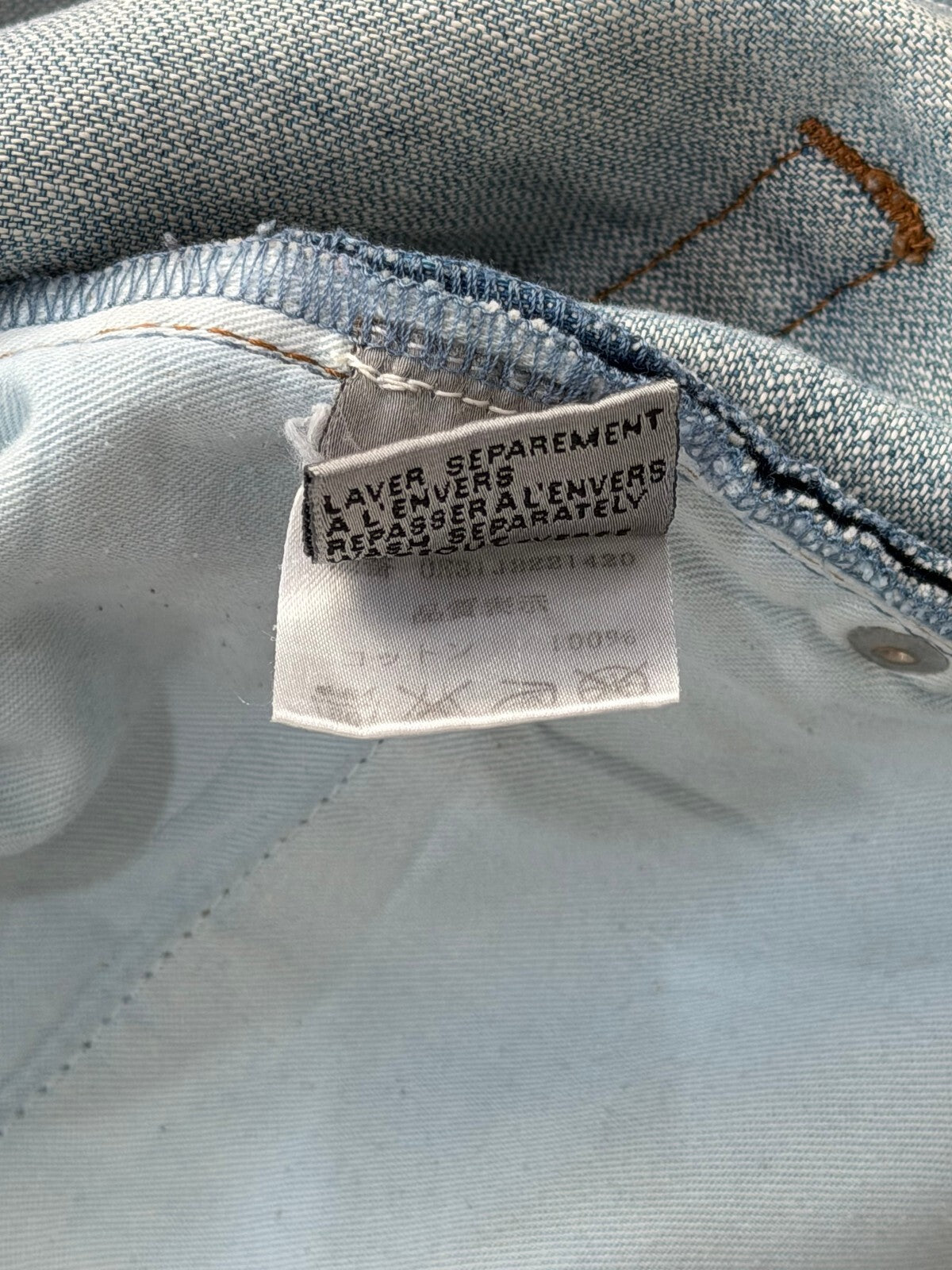 Dior Homme SS10 "Wildcat" Denim