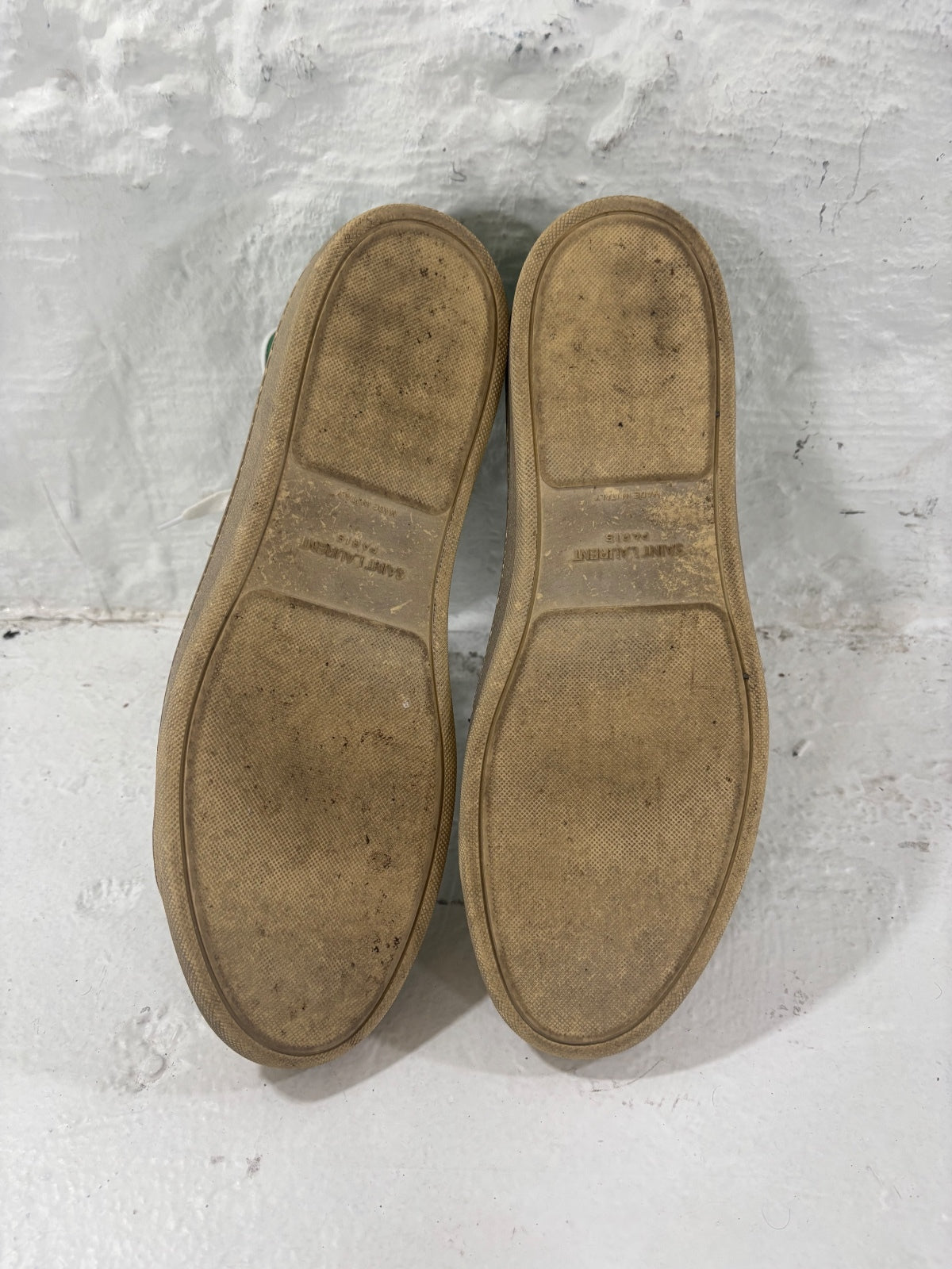 Saint Laurent Paris Green Trainers {{ color }} {{ brand }} {{ archive }} {{ season }} {{ year }} {{ hedi slimane }}