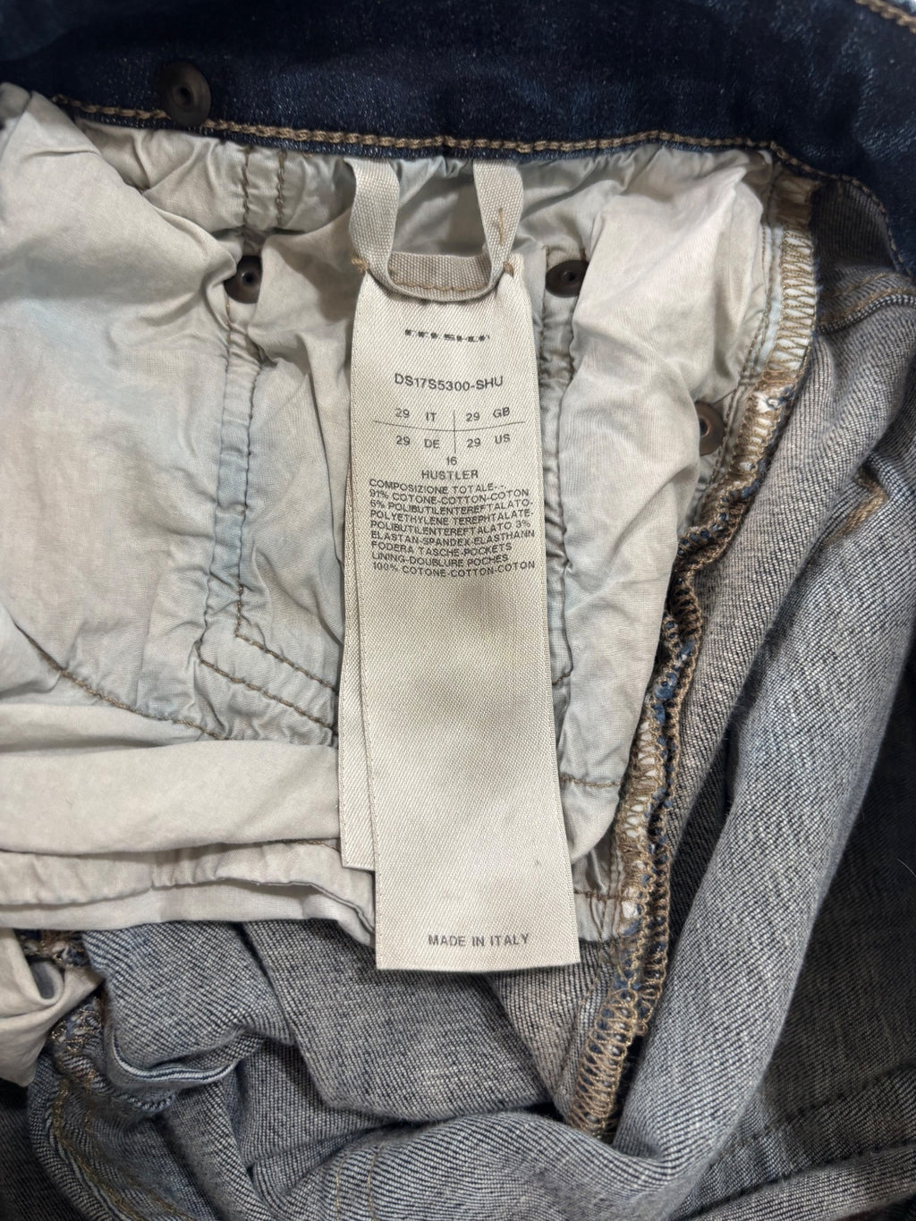 Rick Owens Hustler Blue Detroit Cuts {{ color }} {{ brand }} {{ archive }} {{ season }} {{ year }} {{ hedi slimane }}