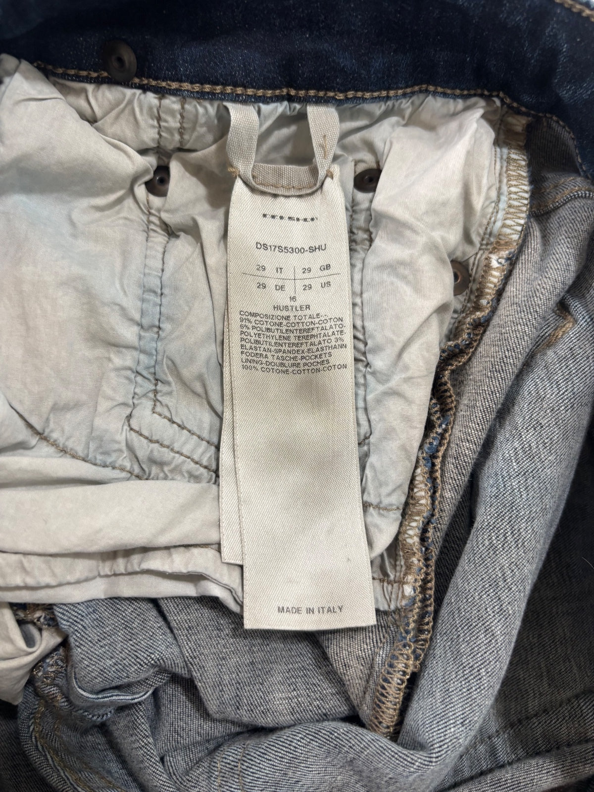 Rick Owens Hustler Blue Detroit Cuts {{ color }} {{ brand }} {{ archive }} {{ season }} {{ year }} {{ hedi slimane }}