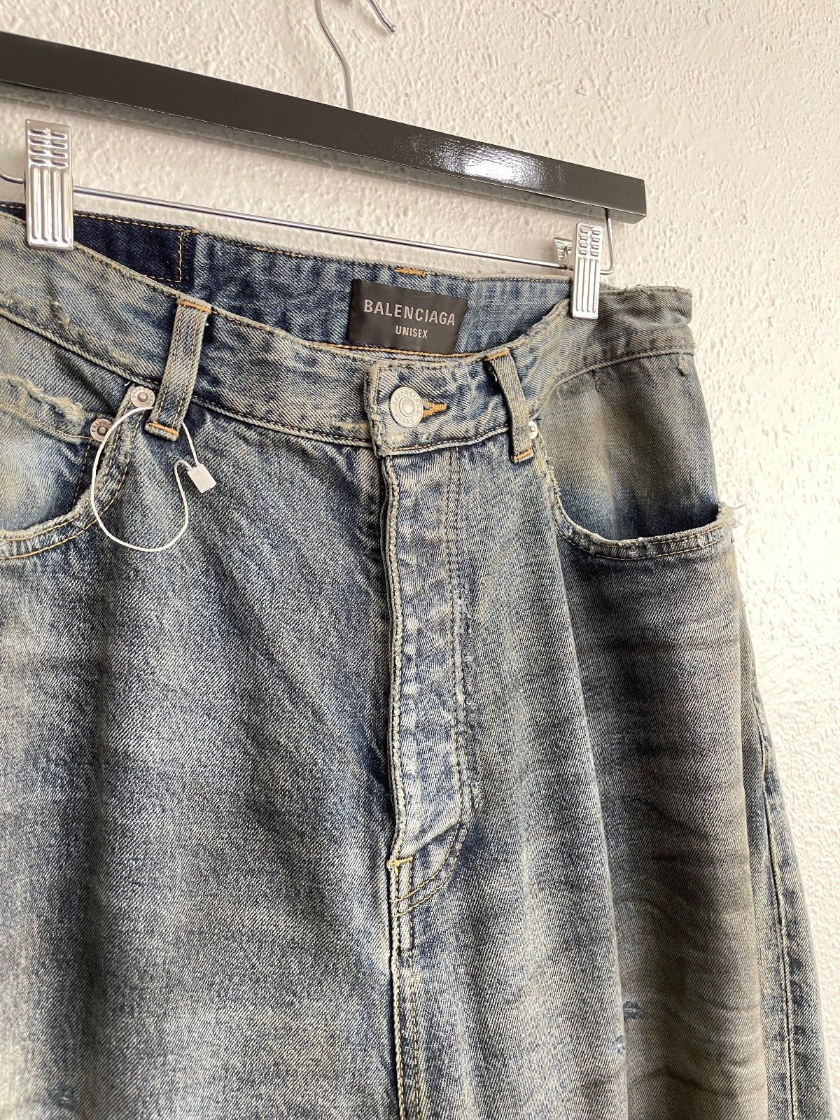 Balenciaga Mud Wash Denim {{ color }} {{ brand }} {{ archive }} {{ season }} {{ year }} {{ hedi slimane }}