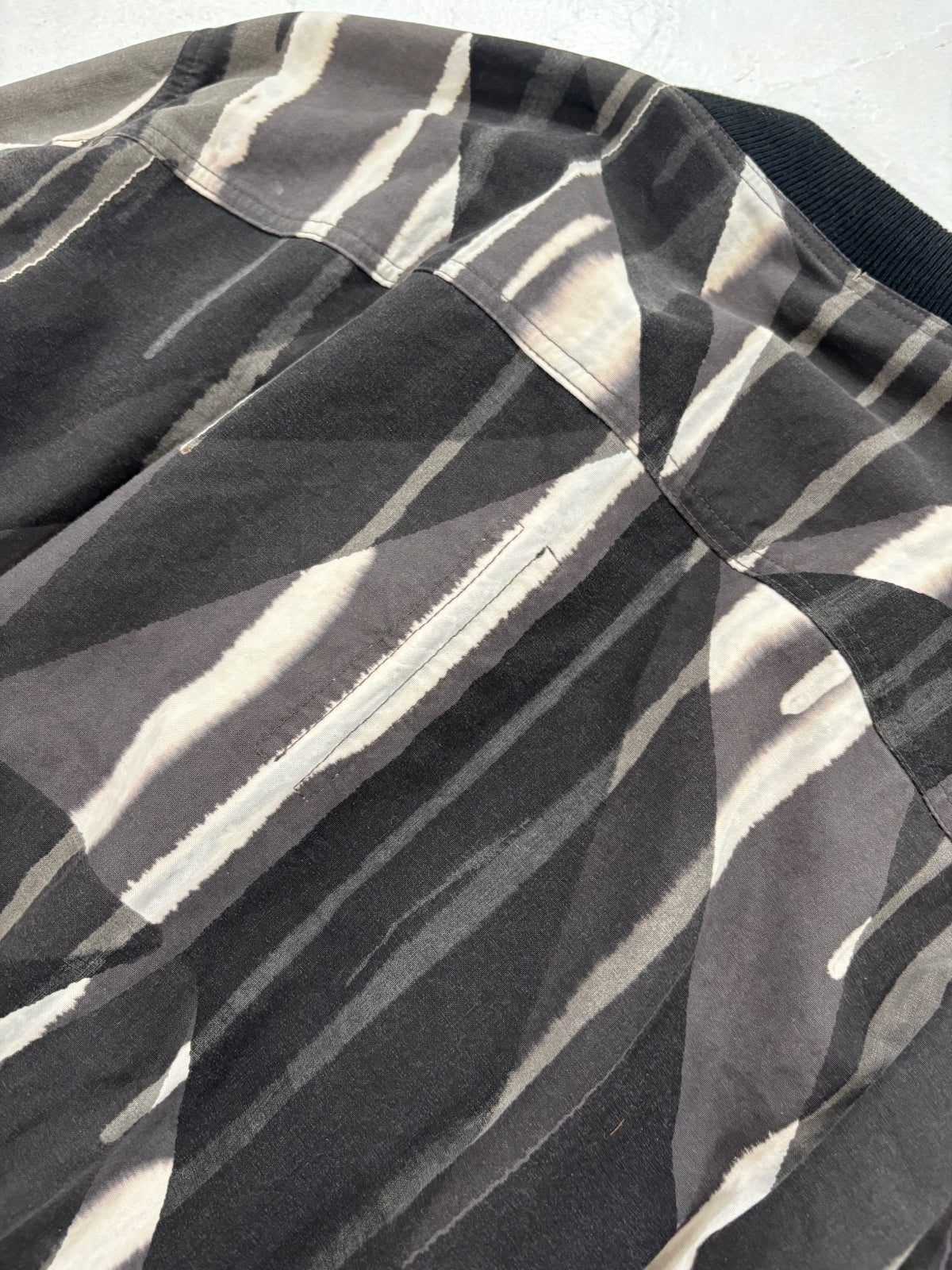 Rick Owens Olmar & Mirta Dark Dust Bleach Flight Jacket {{ color }} {{ brand }} {{ archive }} {{ season }} {{ year }} {{ hedi slimane }}