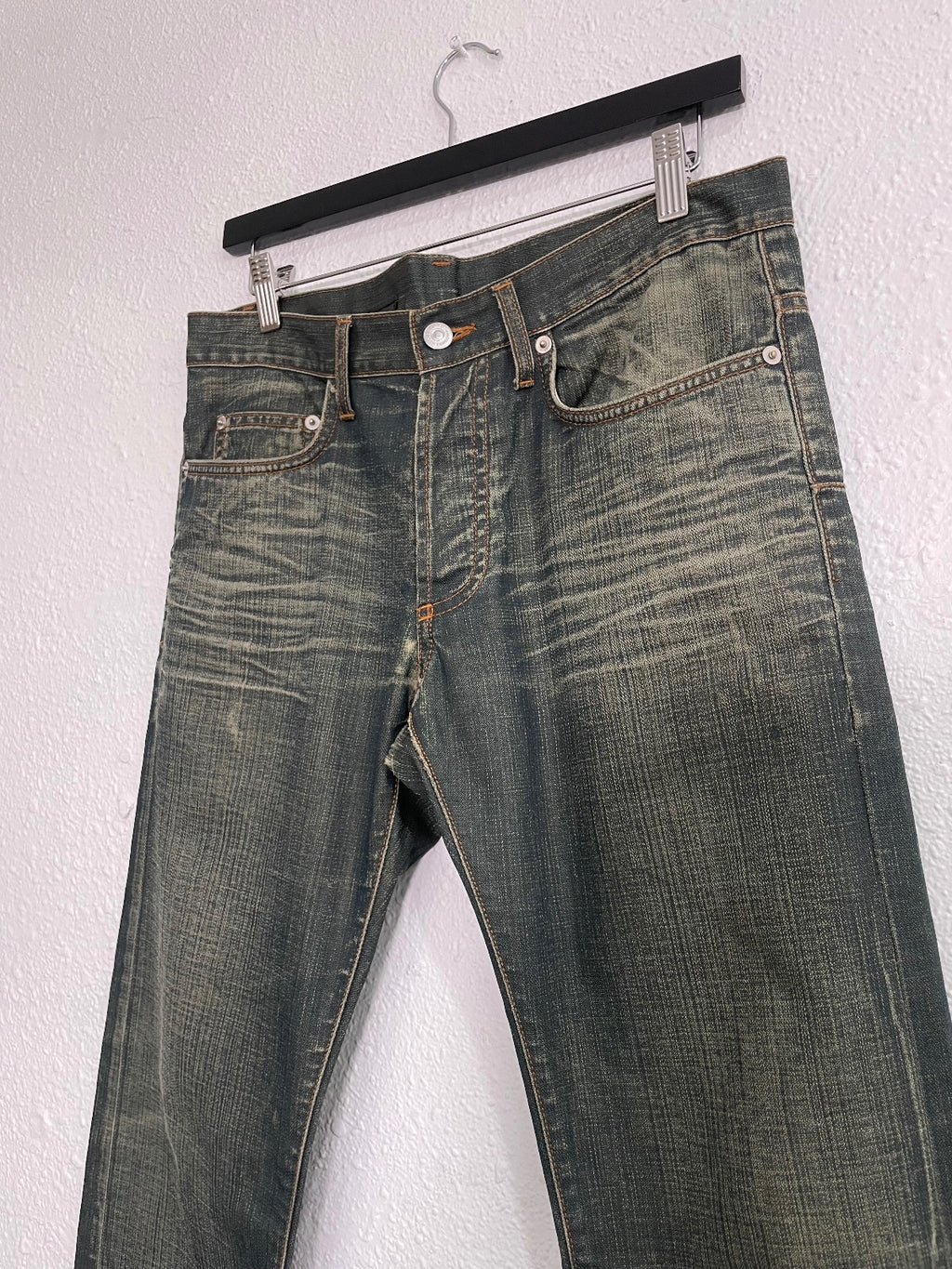 Dior Homme KVA Green Wash Denim
