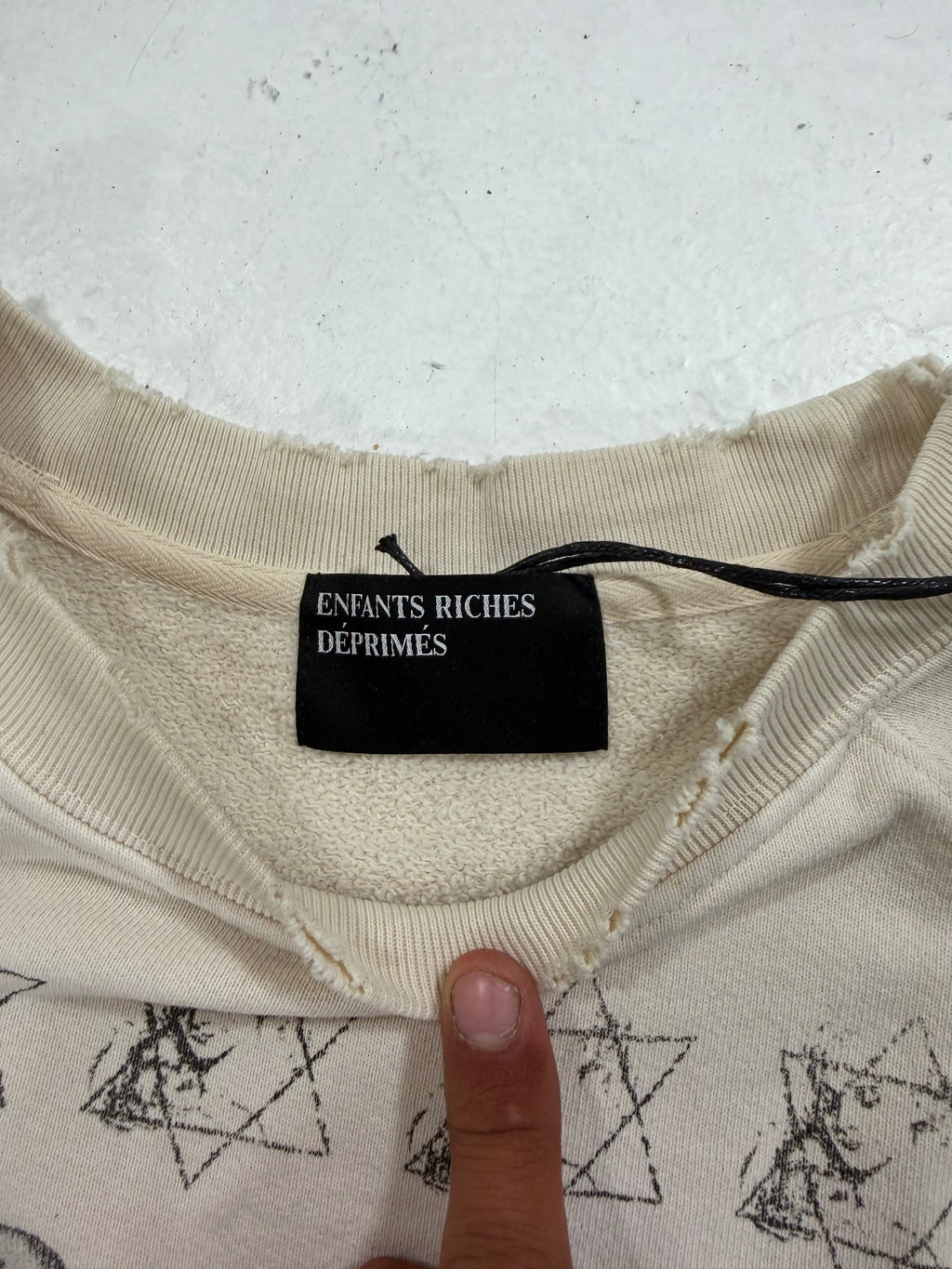 Enfants Riches Déprimés "Seesaw" Crewneck {{ color }} {{ brand }} {{ archive }} {{ season }} {{ year }} {{ hedi slimane }}