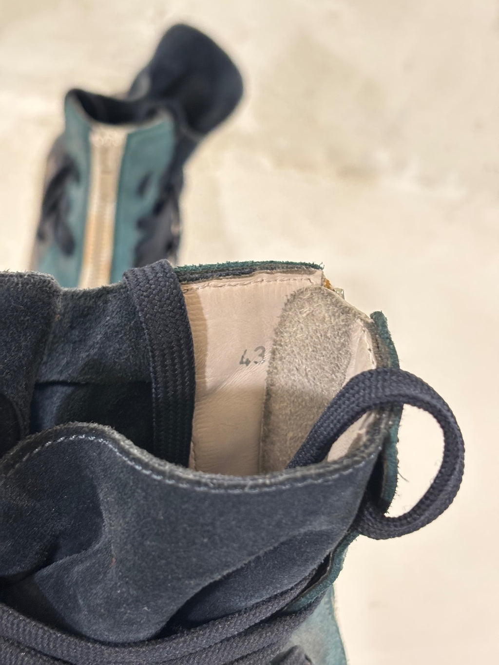 KVA lace up sneakers {{ color }} {{ brand }} {{ archive }} {{ season }} {{ year }} {{ hedi slimane }}