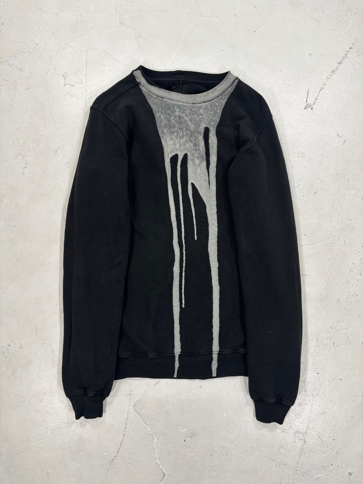 Rick Owens Vomit Bleach Crewneck {{ color }} {{ brand }} {{ archive }} {{ season }} {{ year }} {{ hedi slimane }}
