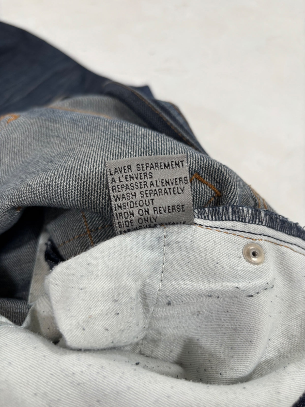 Dior Homme 2010 Kva Washed Denim {{ color }} {{ brand }} {{ archive }} {{ season }} {{ year }} {{ hedi slimane }}